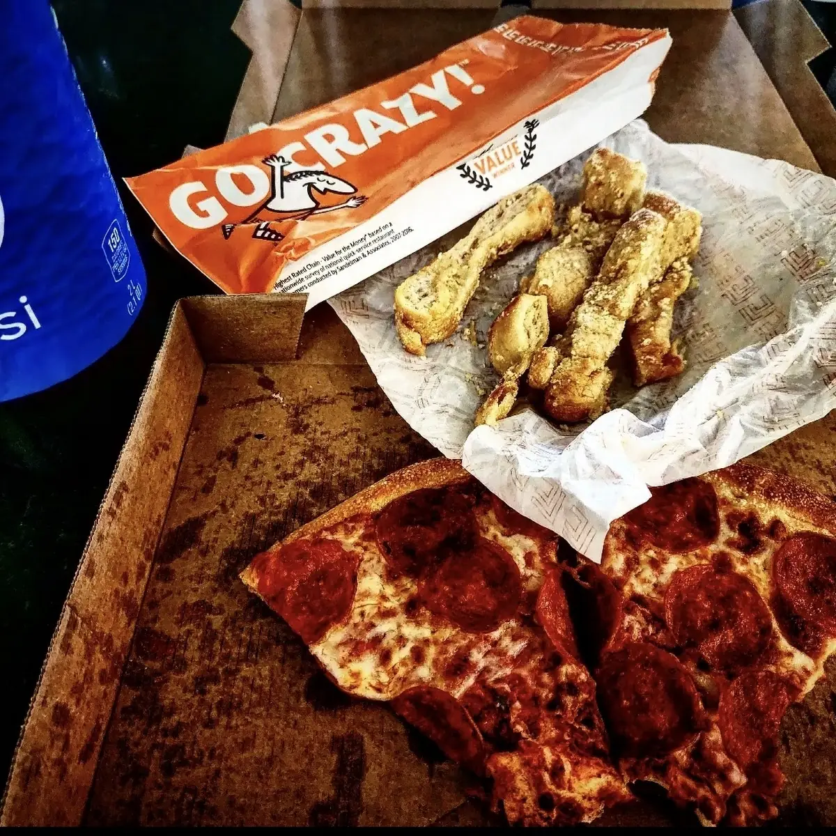 Pepperoni Crazy Puffs Crave Combo