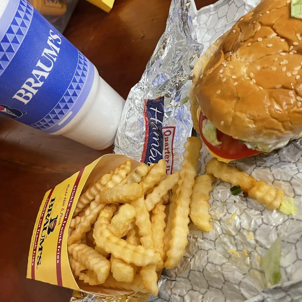 Cheese Burger Combo