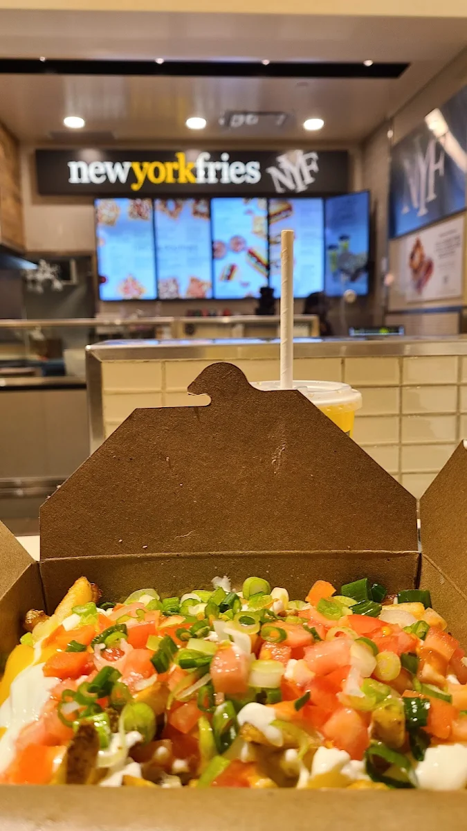 Veggie Fries with Cheese, New York Fries Fairview Mall