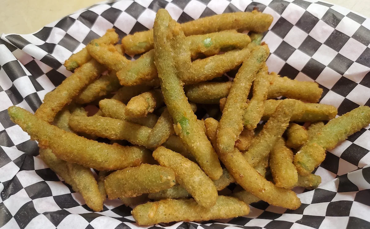 Deep Friend Green Beans