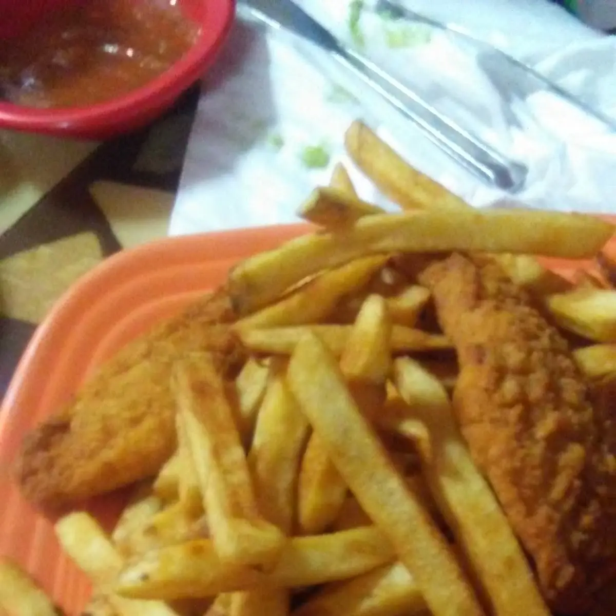 Chicken Tenders and Fries