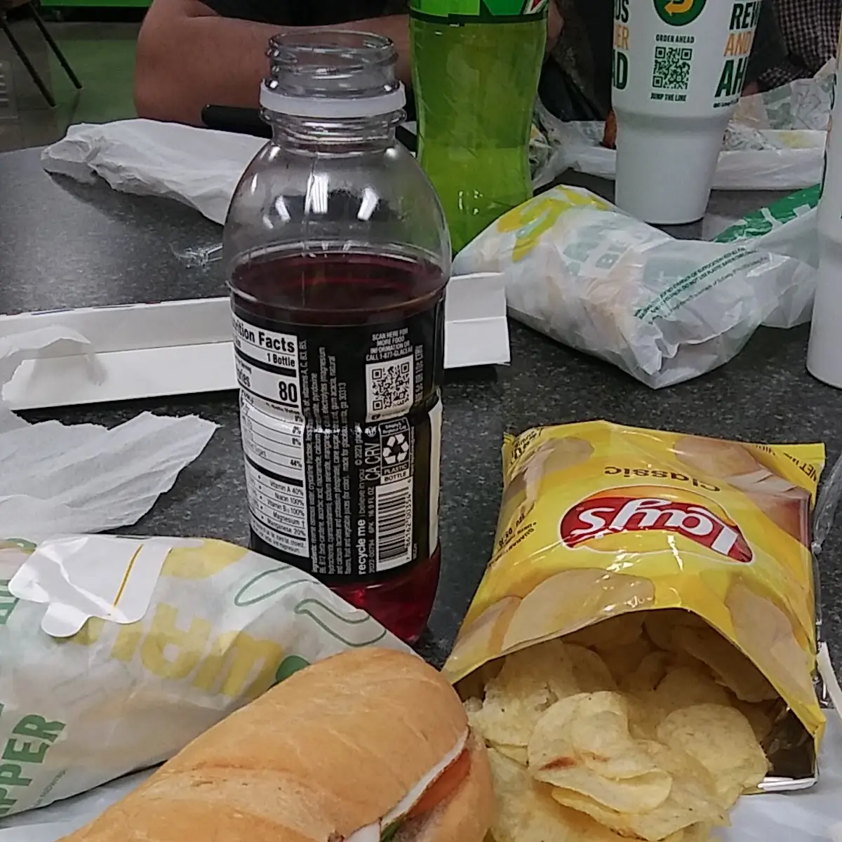 Turkey Sandwich with Chips