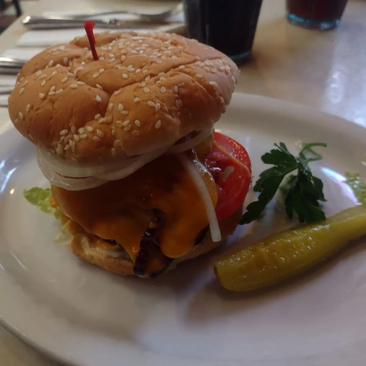 BBQ Bacon Double Cheese Burger