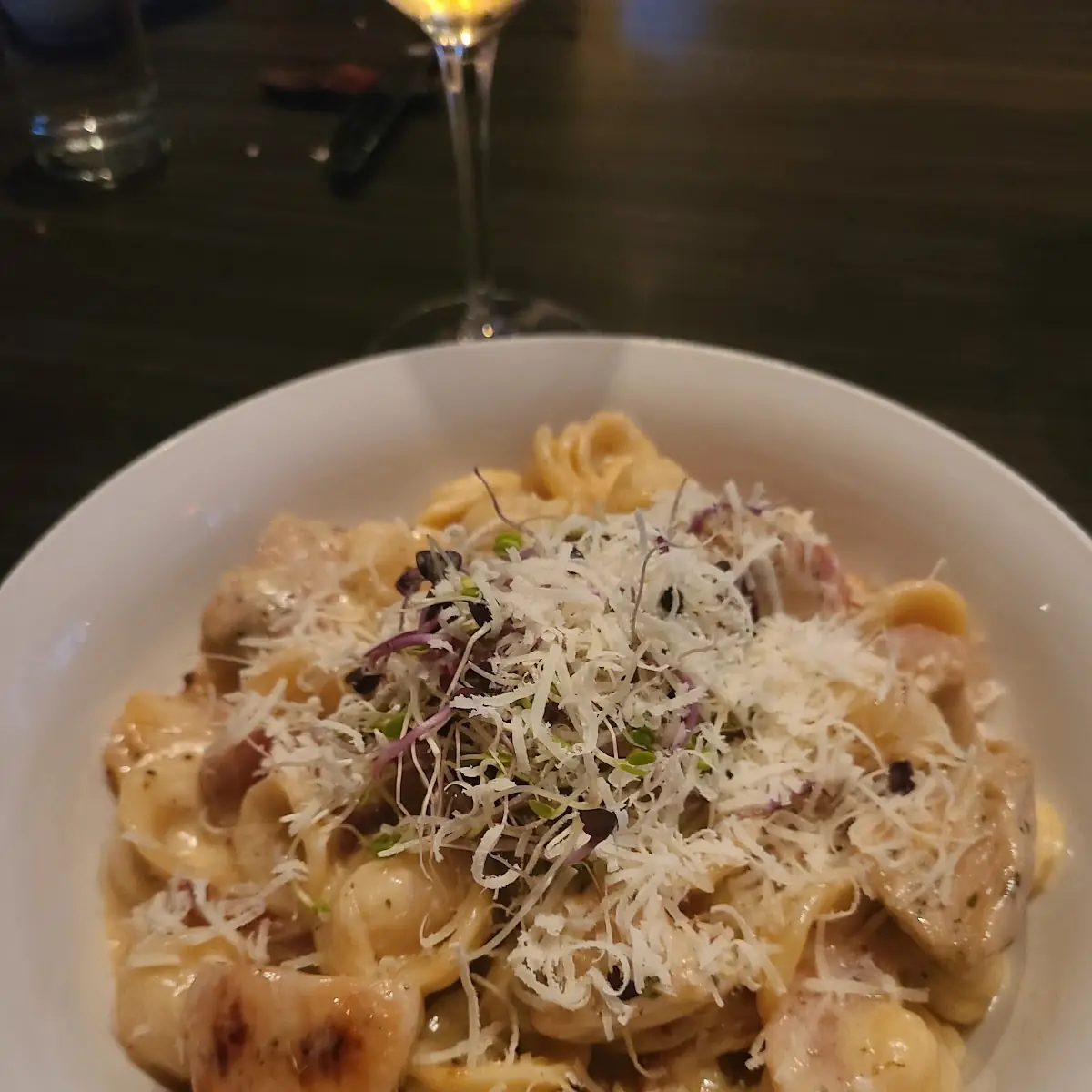 Chicken Carbonara Pasta
