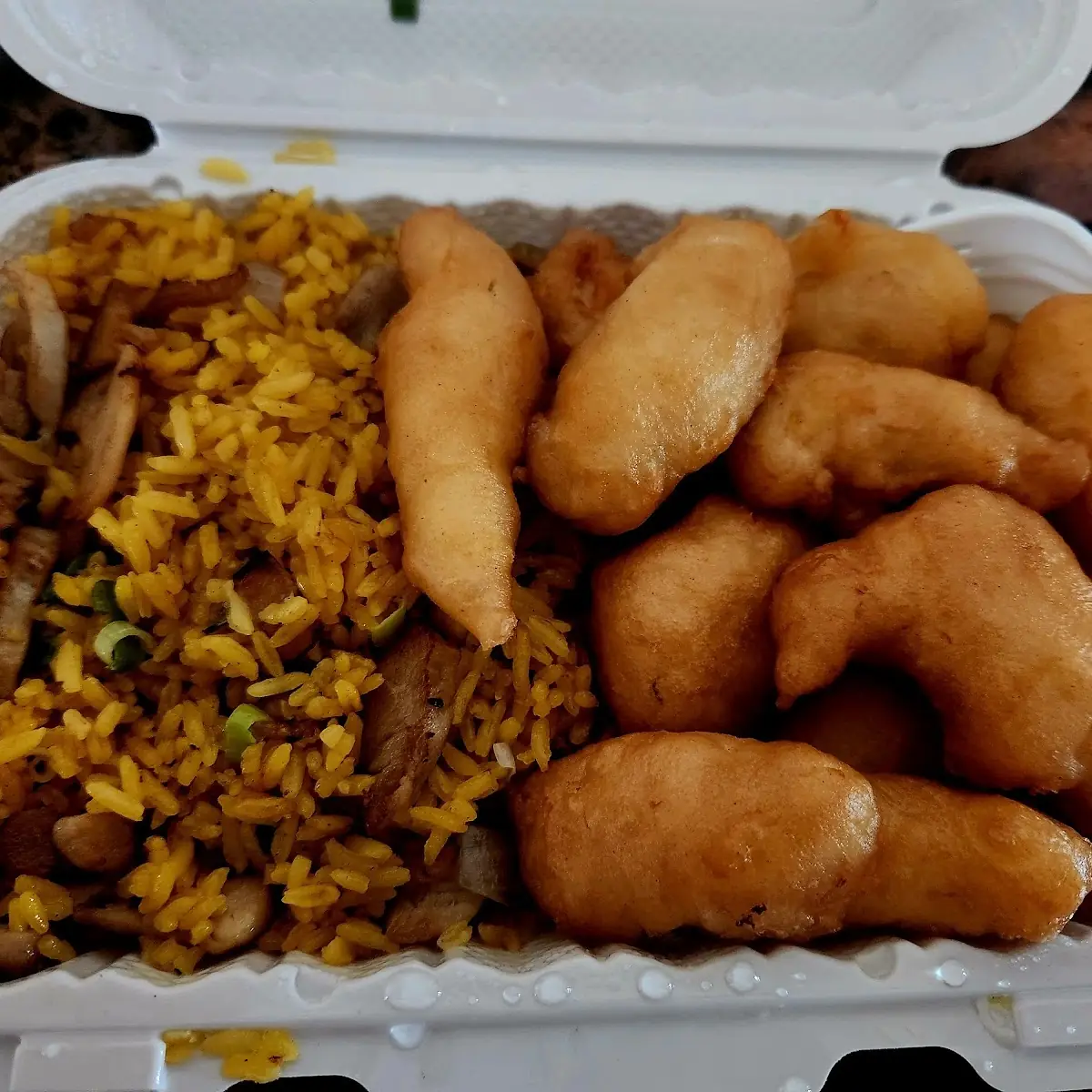 Young Chow Fried Rice with Boneless Chicken