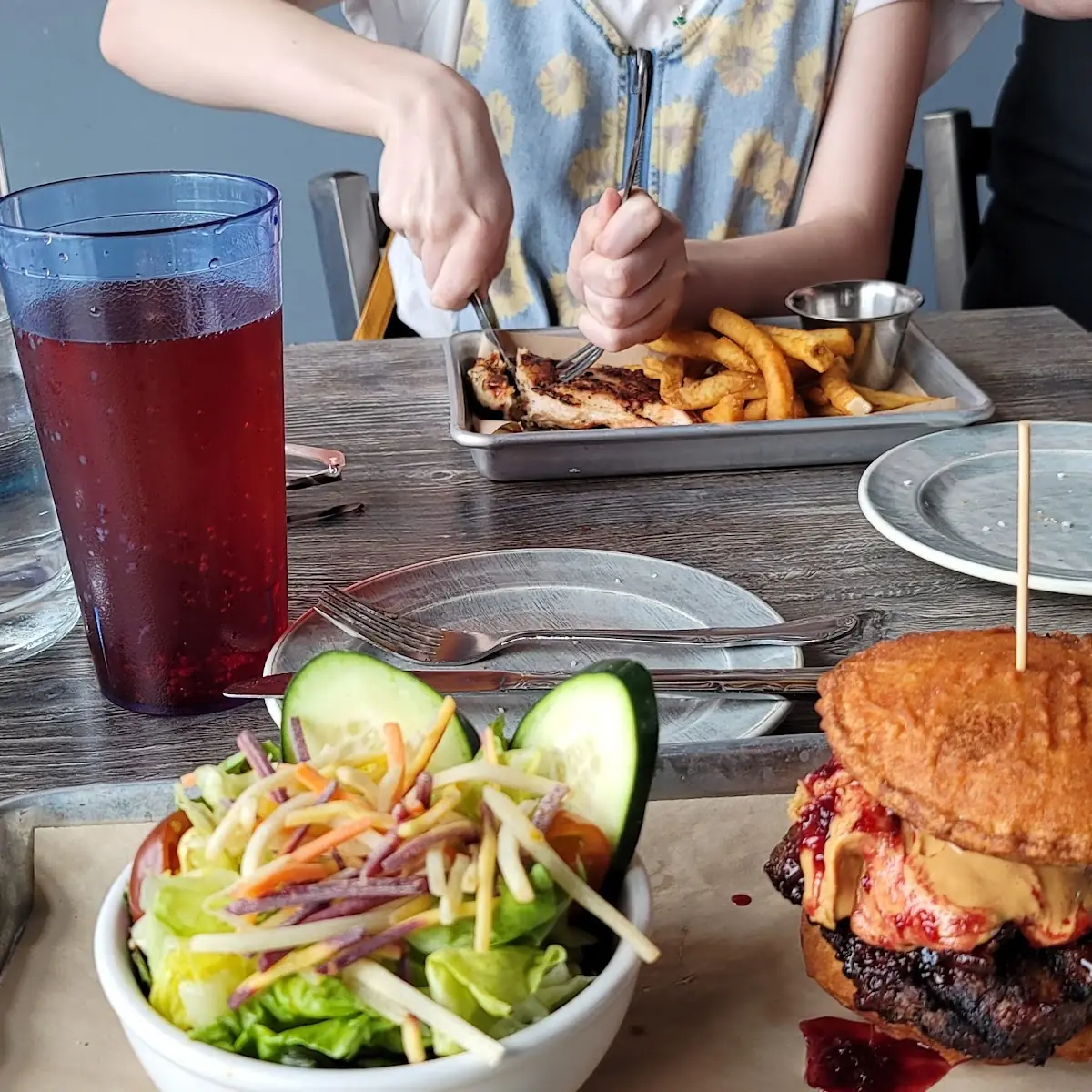 PB&J Bacon Burger