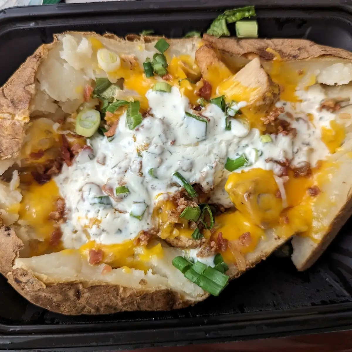 The Chicken Bacon Ranch Potatoe