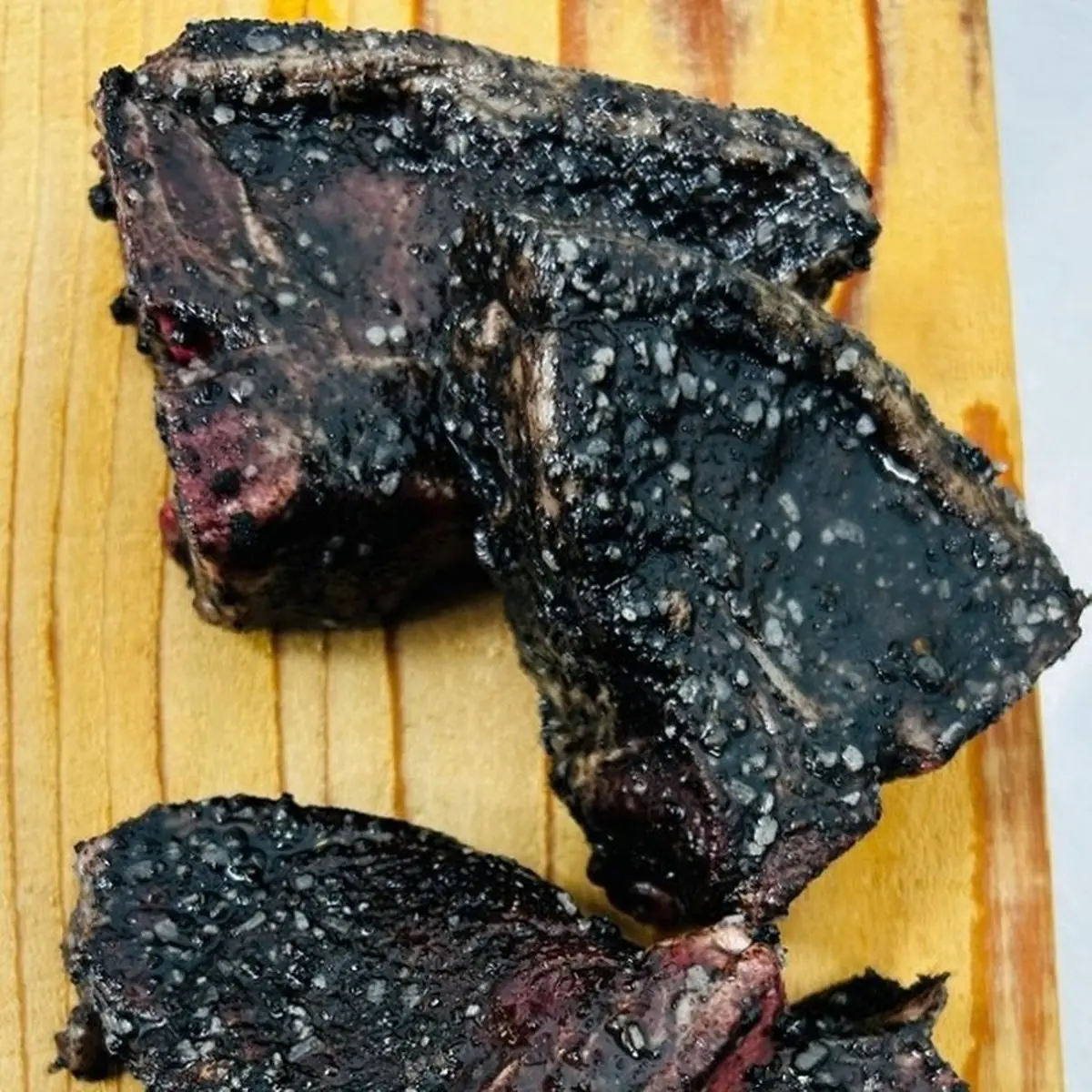 Short Rib Dino in BBQ Kansan Style Marinades