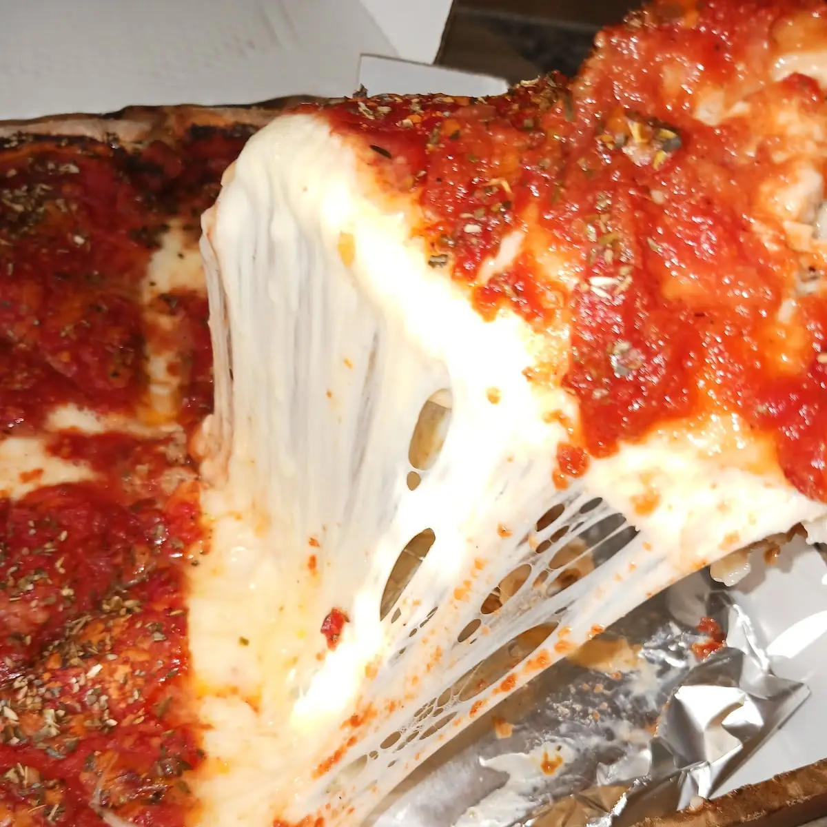 Saugage Deep Dish Cheese Pizza