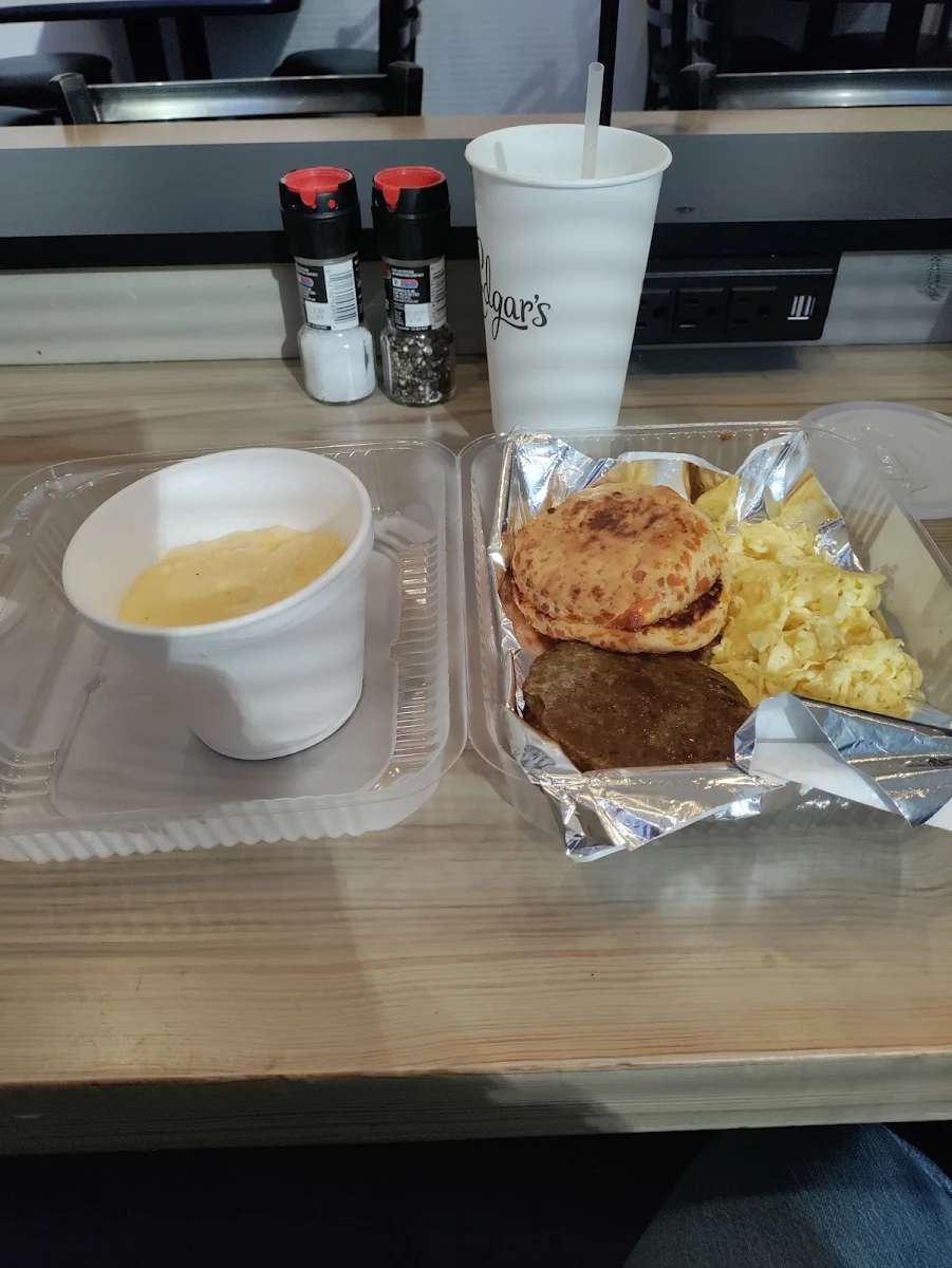 Sausage Patties Scrambled Eggs