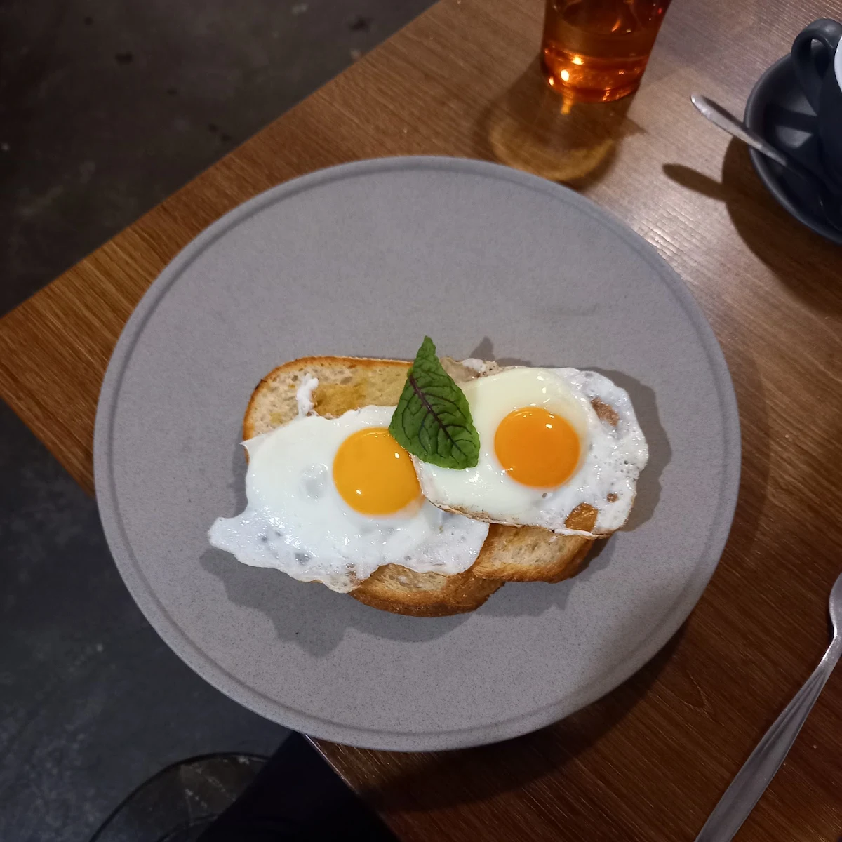 Eggs on Sourdough, WoodHouse Cafe