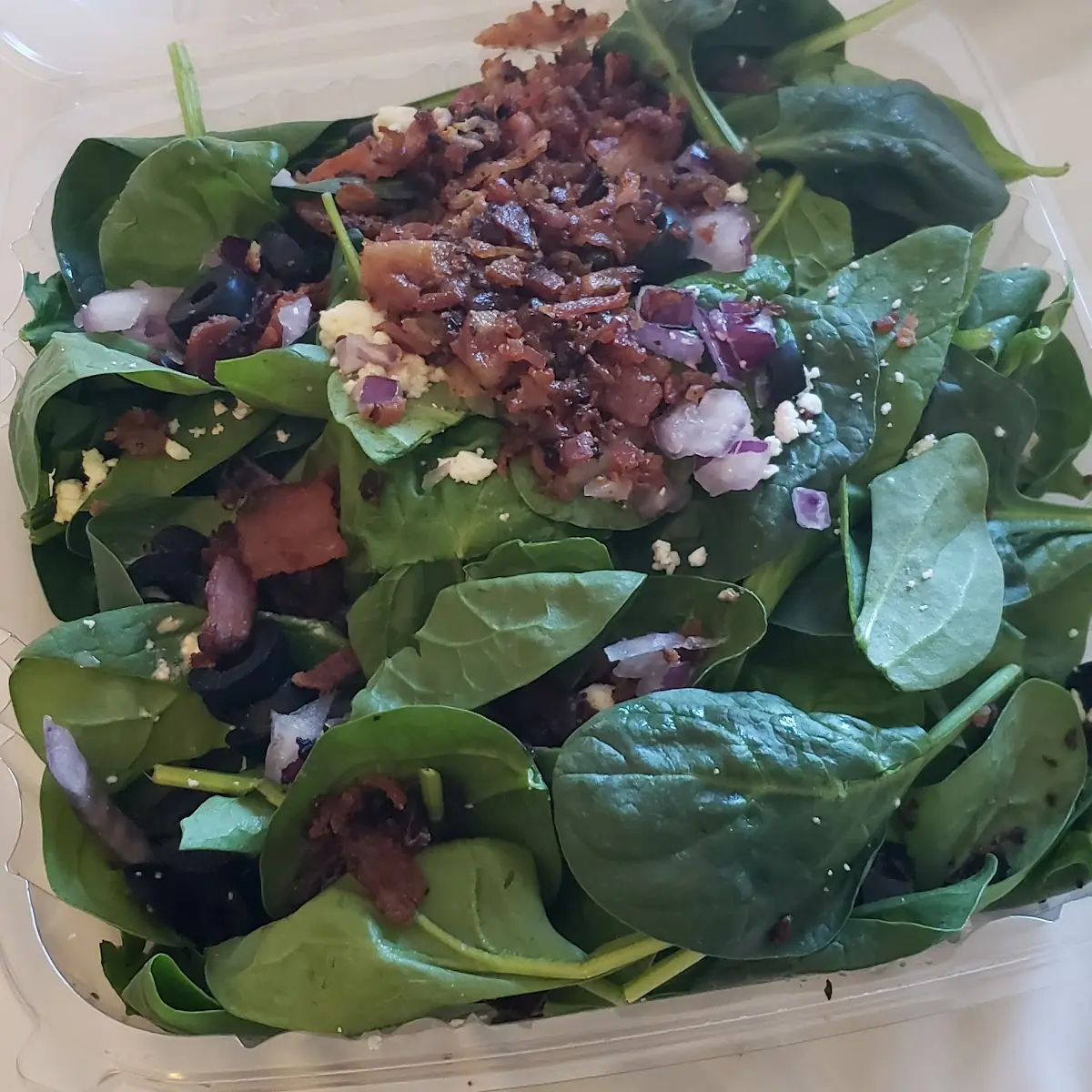 Intergalactic Spinach Salad