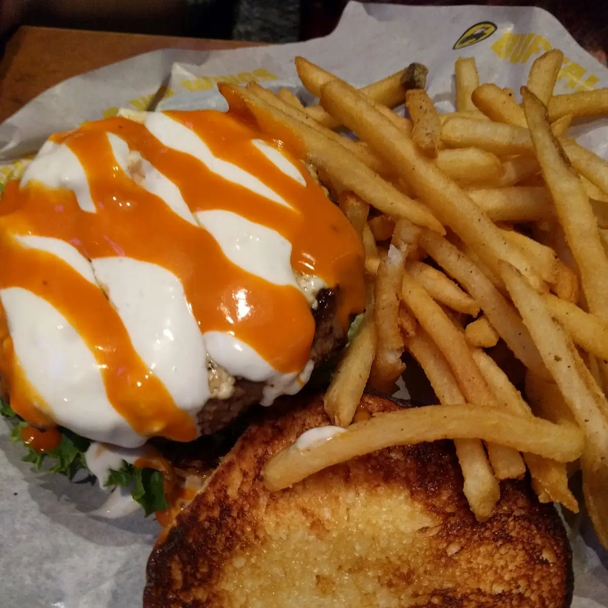 Veggie Burger and Fries