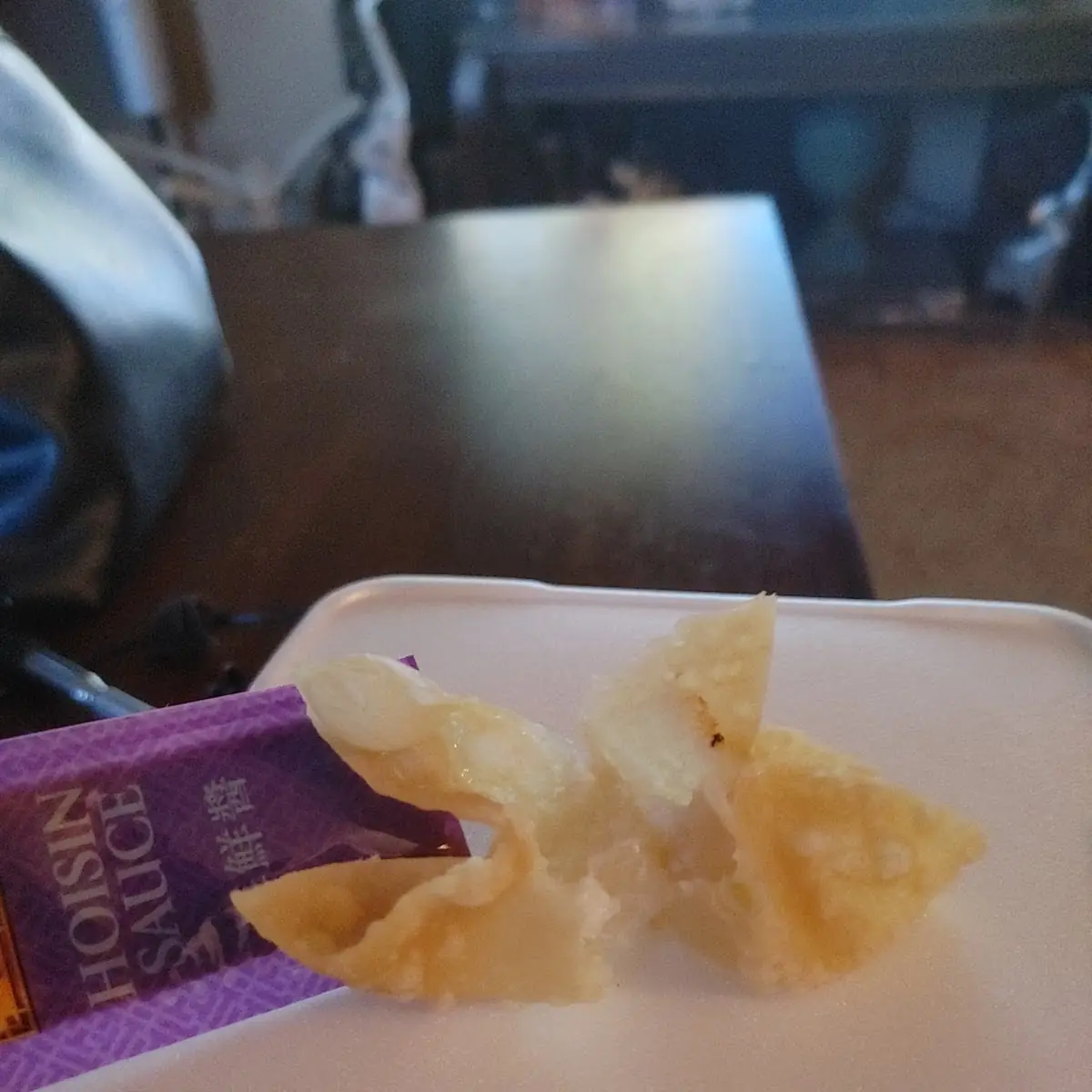 Empty Crab Rangoon