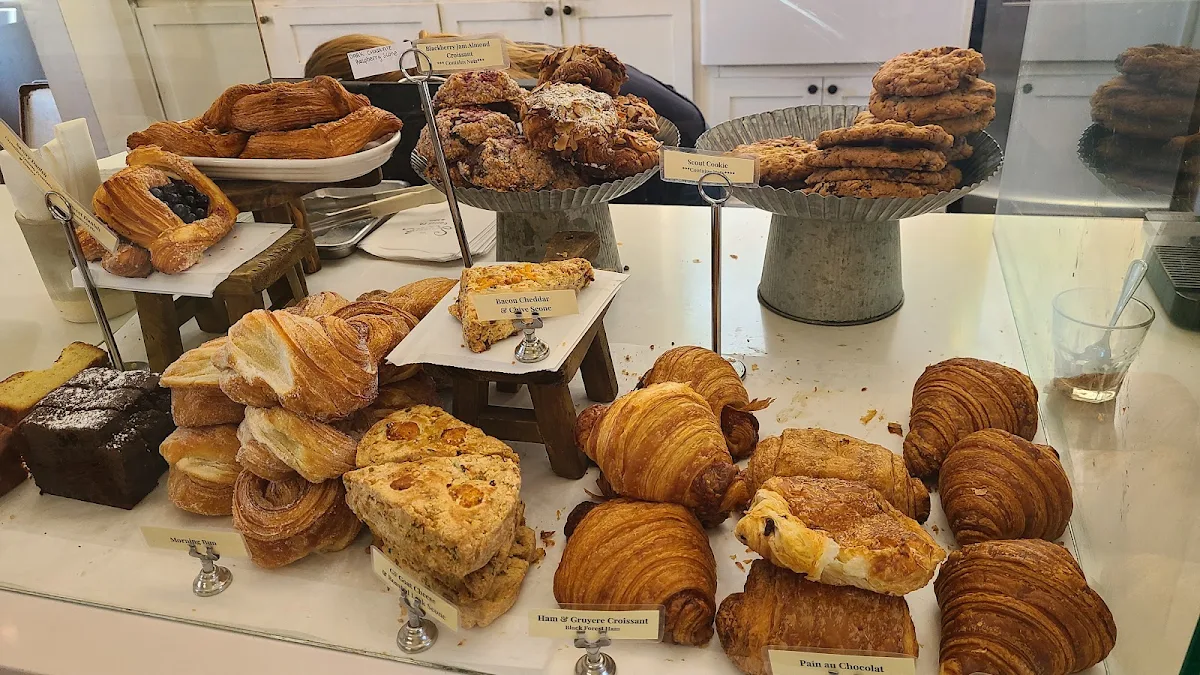 Jam Filled Almond Croissant
