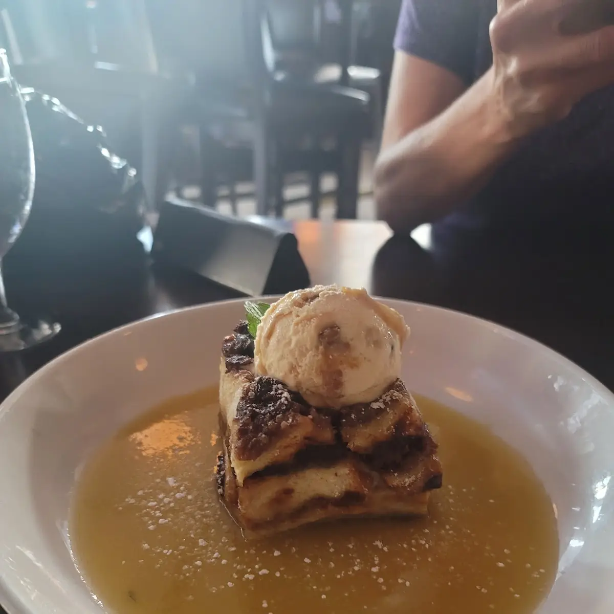 Whiskey Bread Pudding
