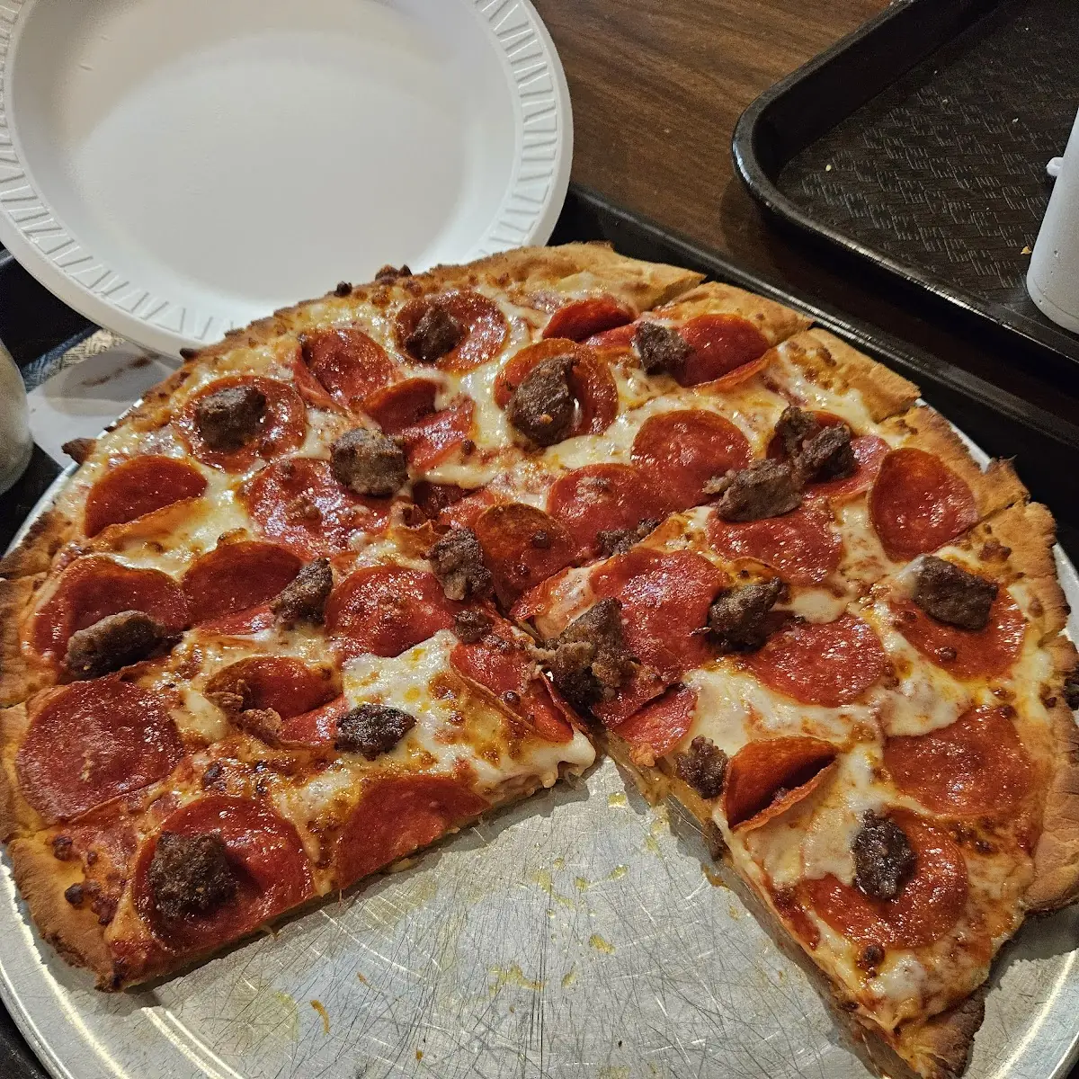 Medium Pepperoni and Cheese Bread