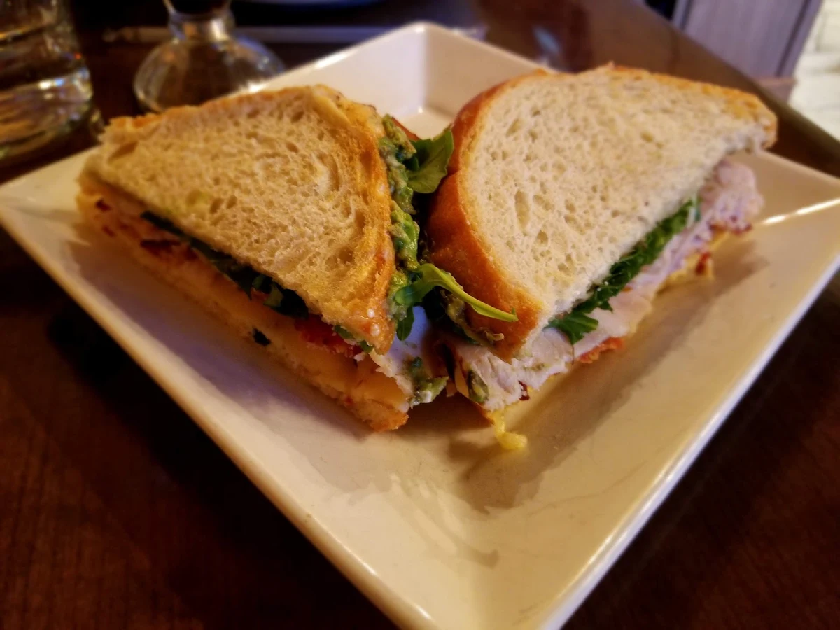 Turkey Bacon Cheese Sandwich