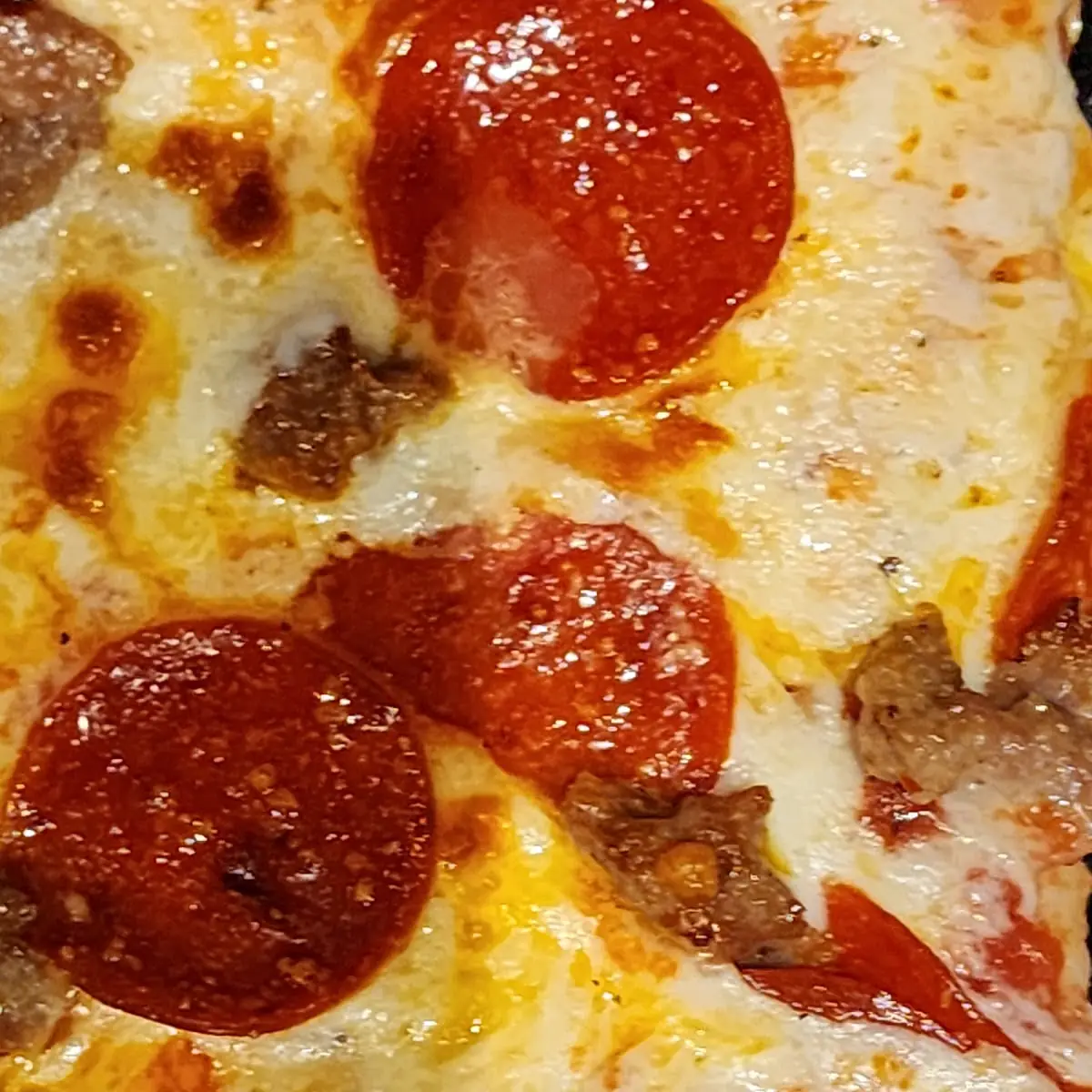 Pepperoni and Sausage Pizza