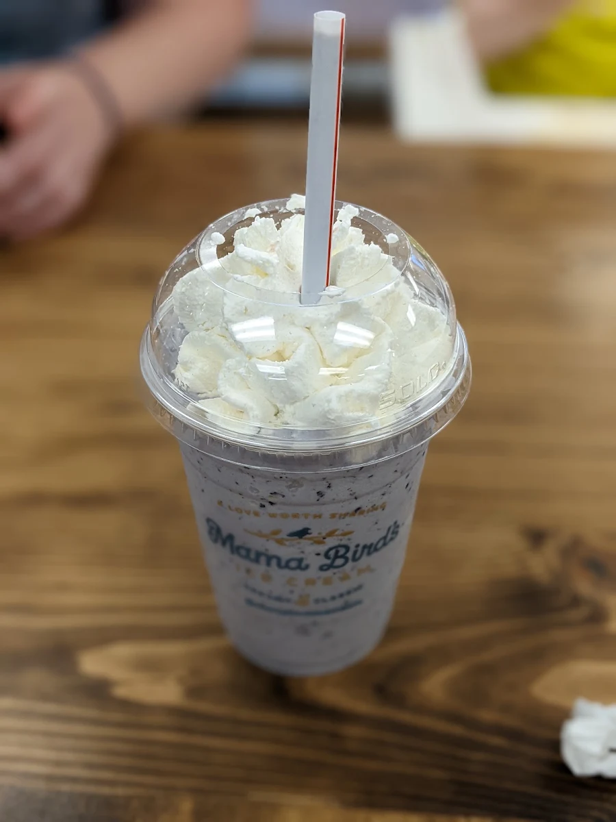 Blueberry & Lemon Cookie Milkshake