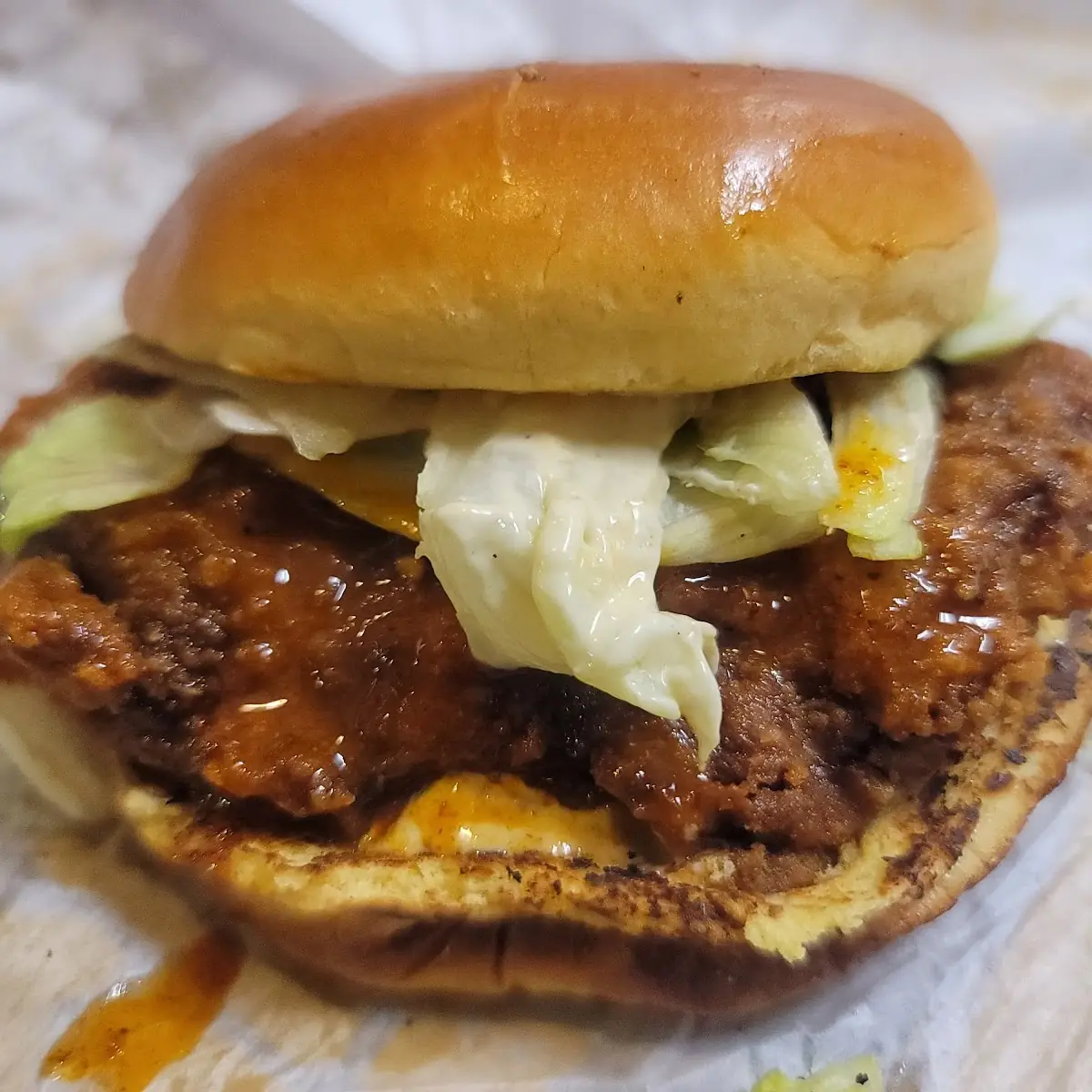 Crispy Spicy Chicken Sandwich