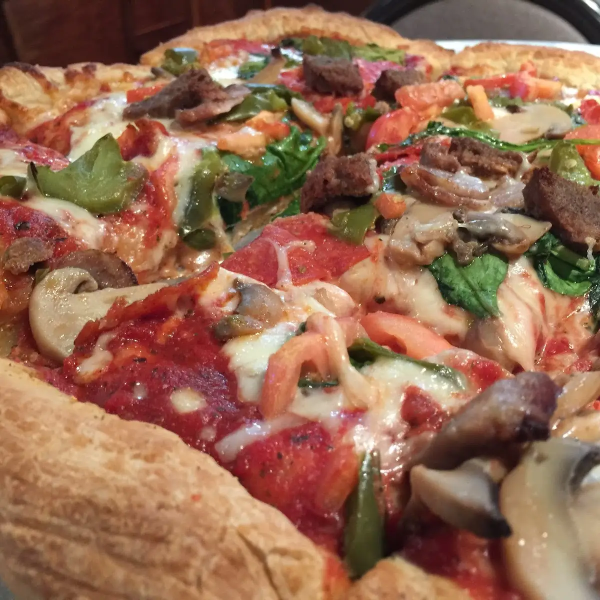 Deep Dish Combo Pizza
