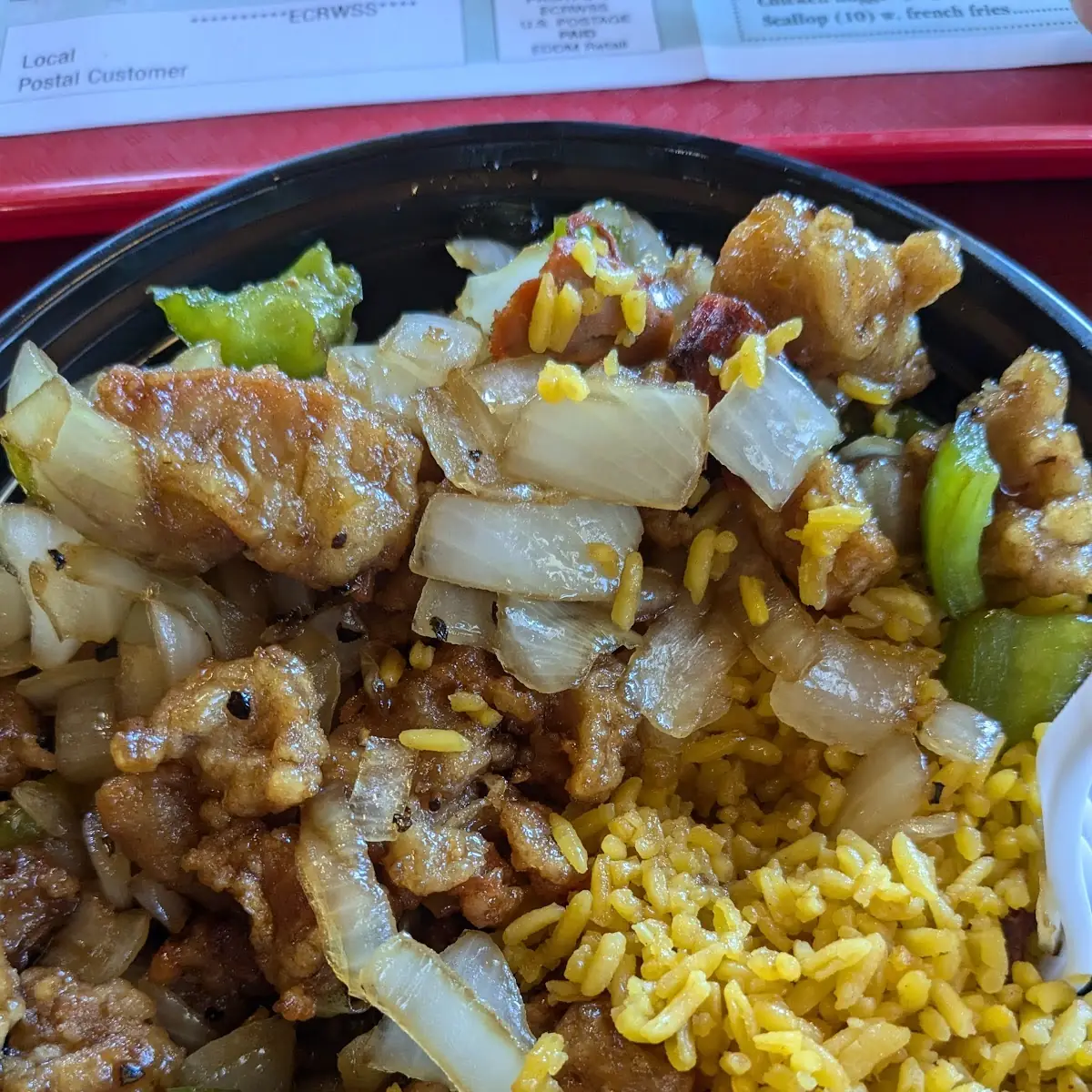 Pepper Chicken Fried Rice