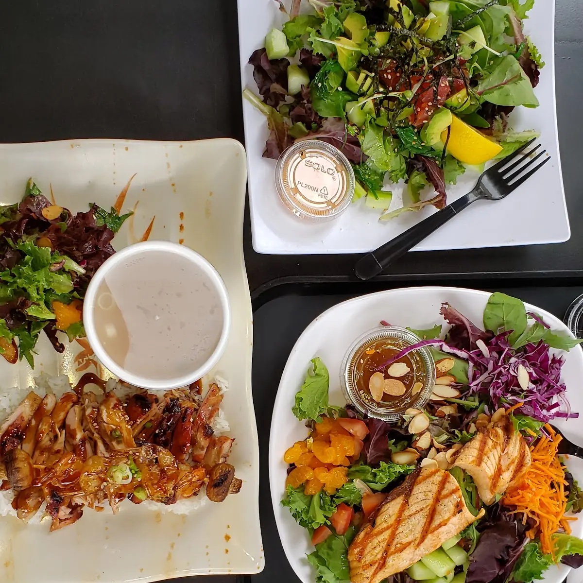 Grilled Salmon Salad