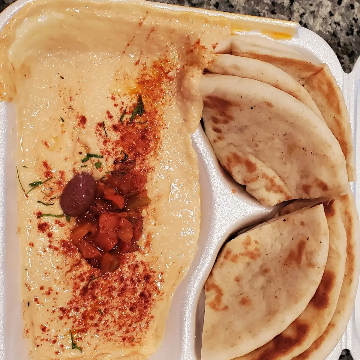 Pita and Hummus