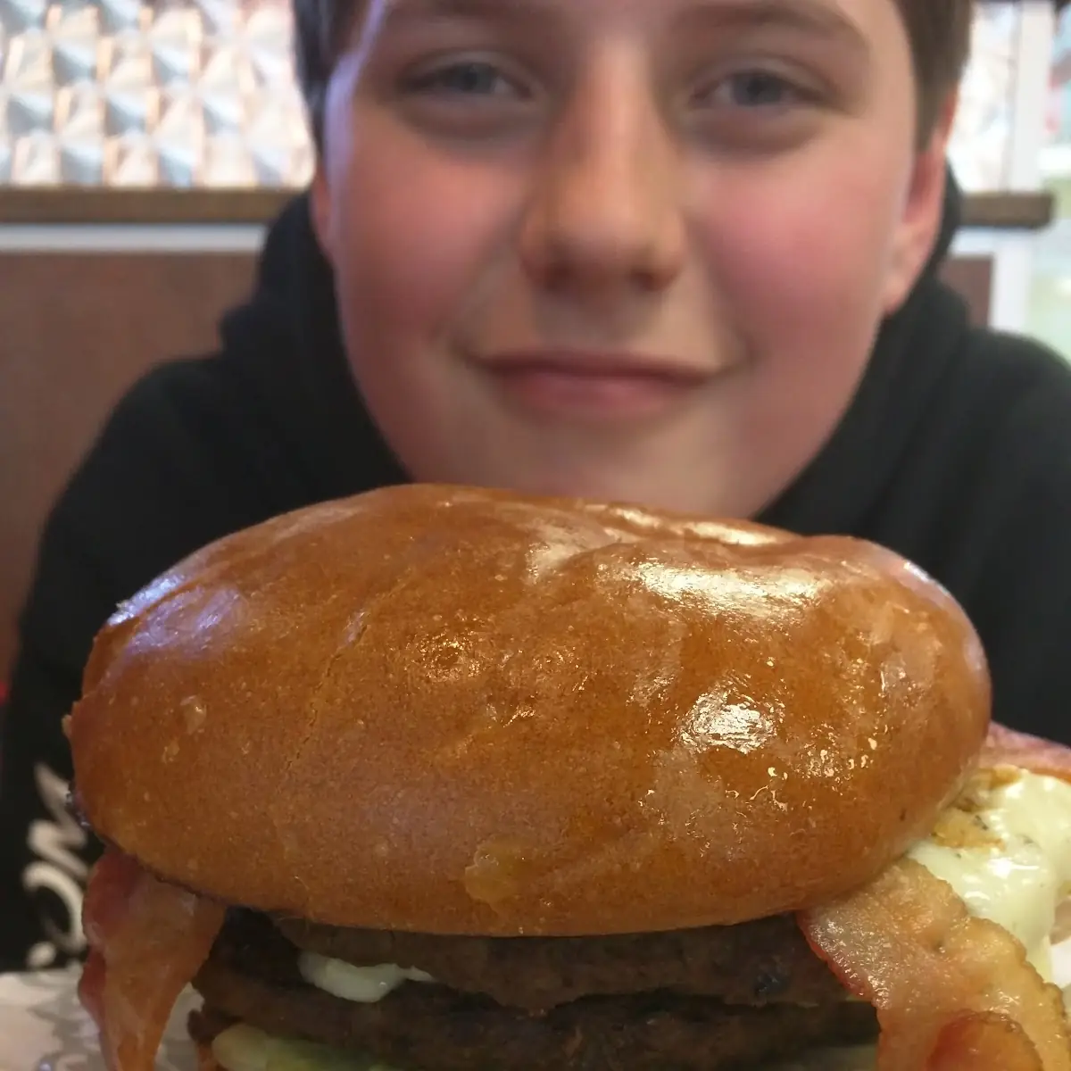 Double Super Star with Bacon Cheeseburger