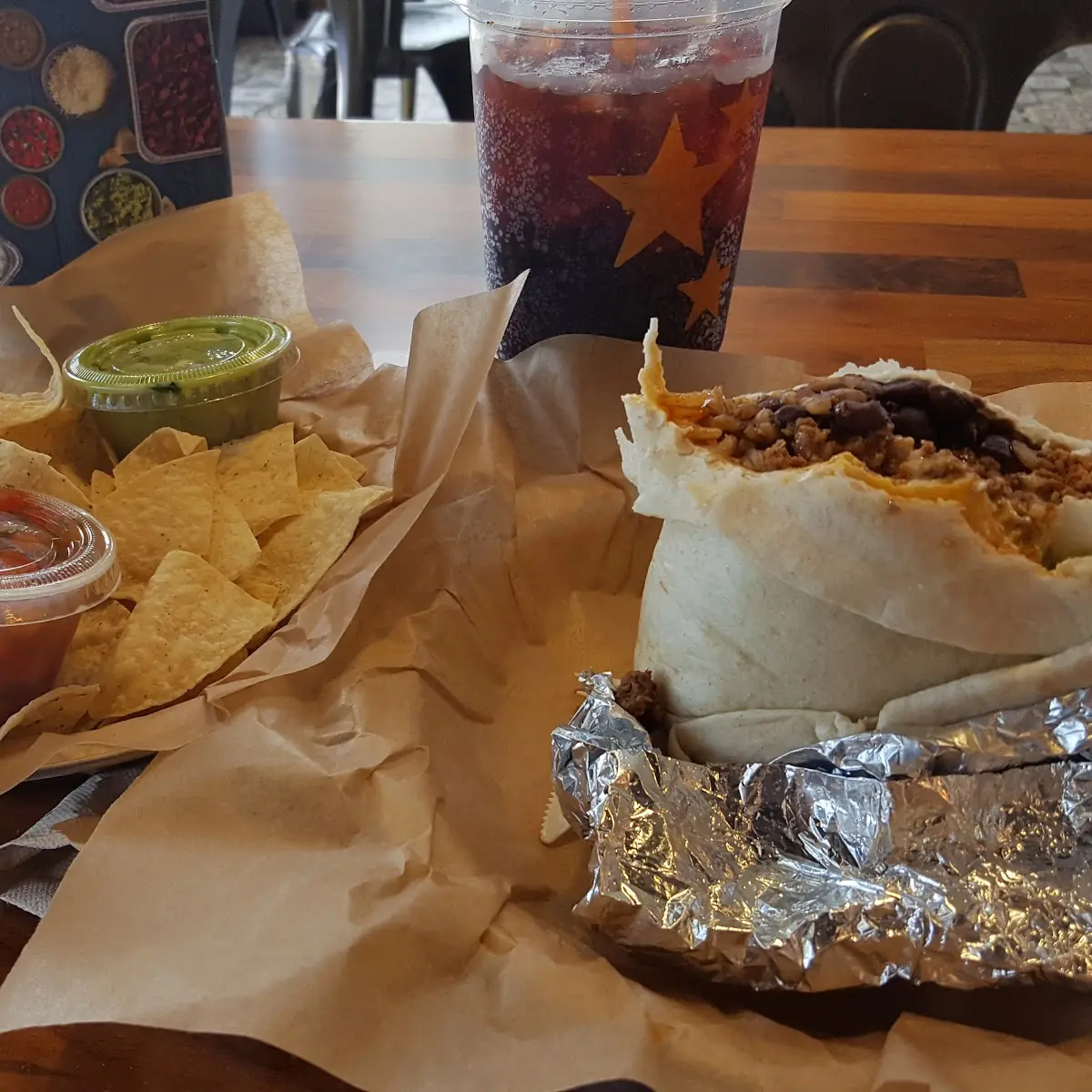 Ground Beef Burrito