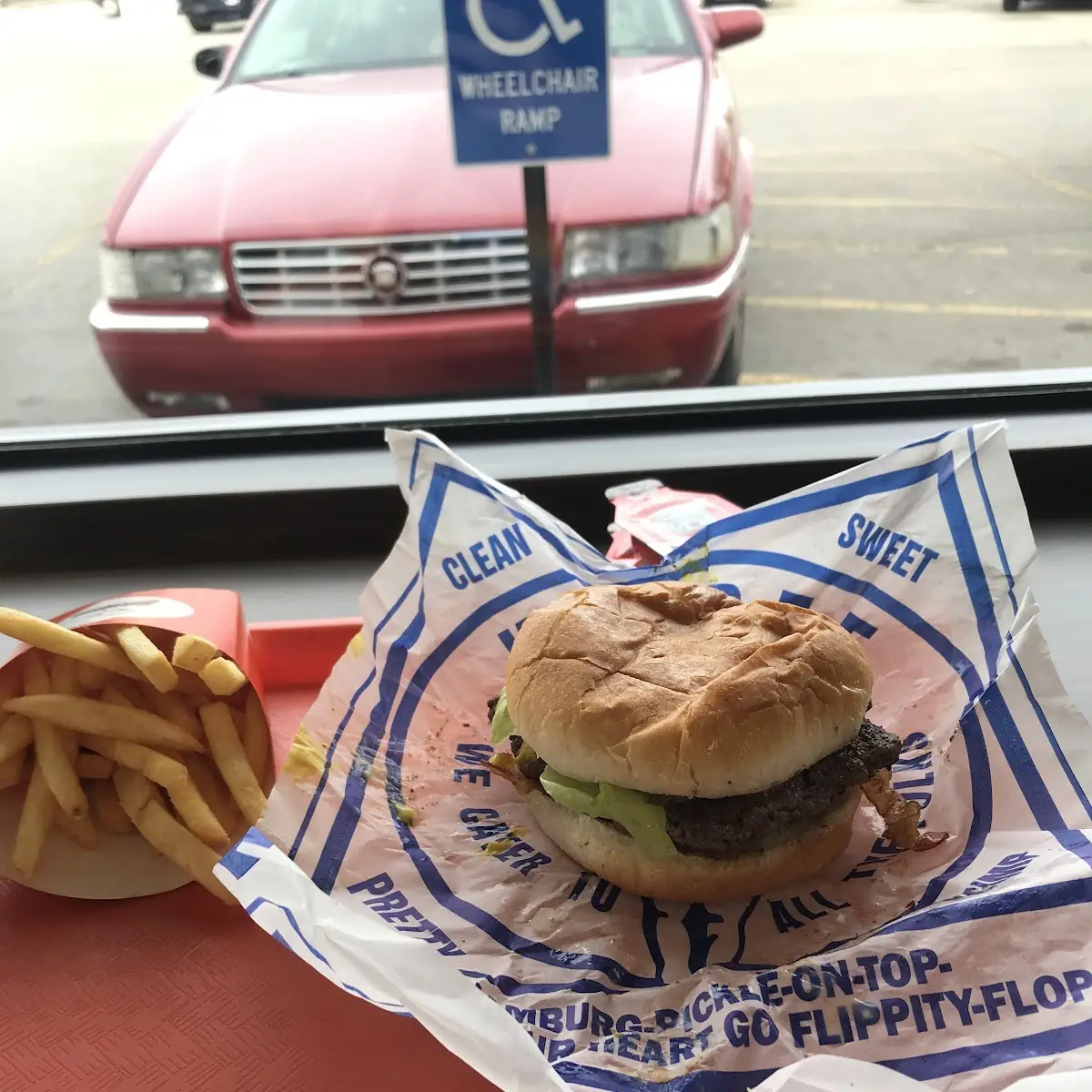 Cheeseburger and Fries