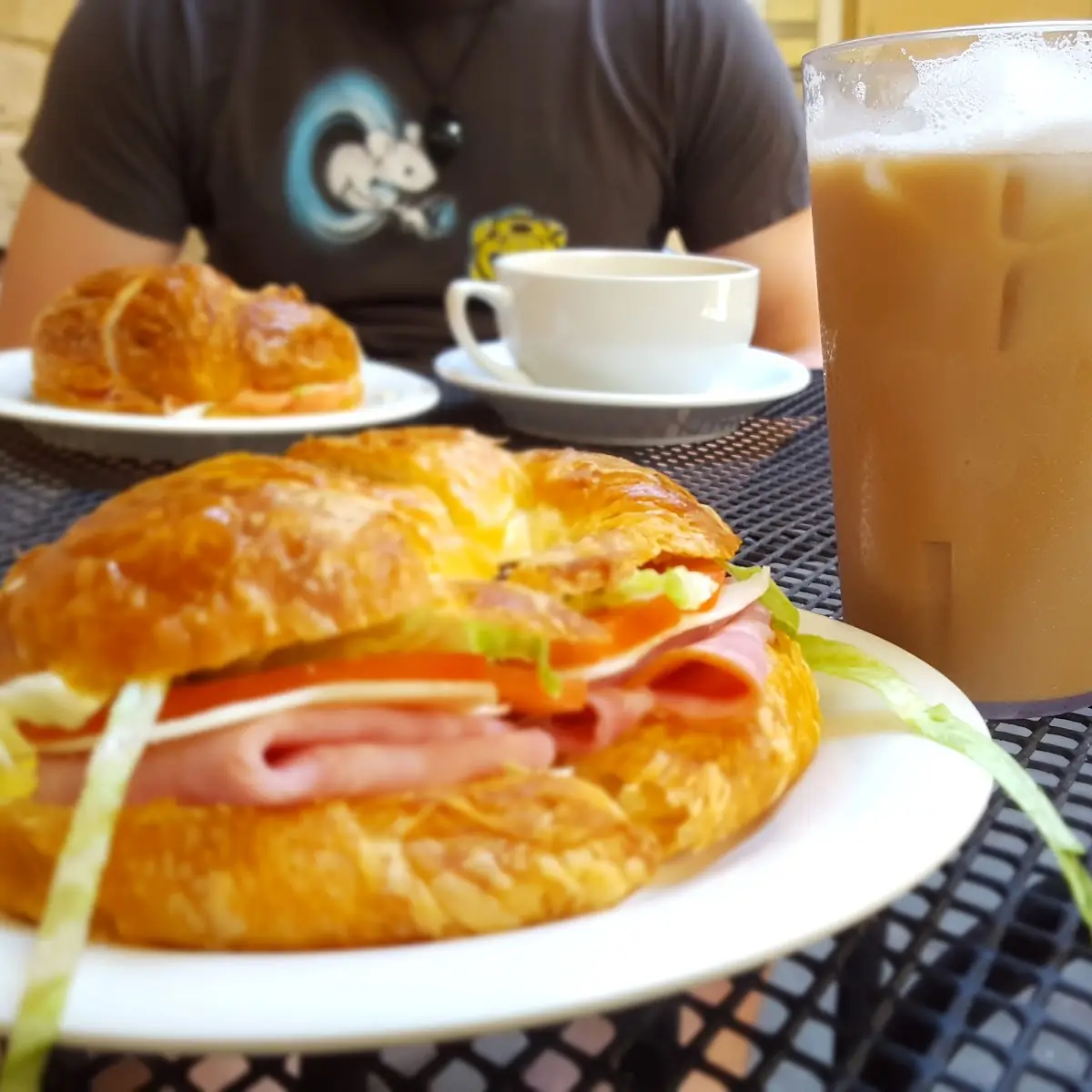 Breakfast Ham & Cheese Croissant