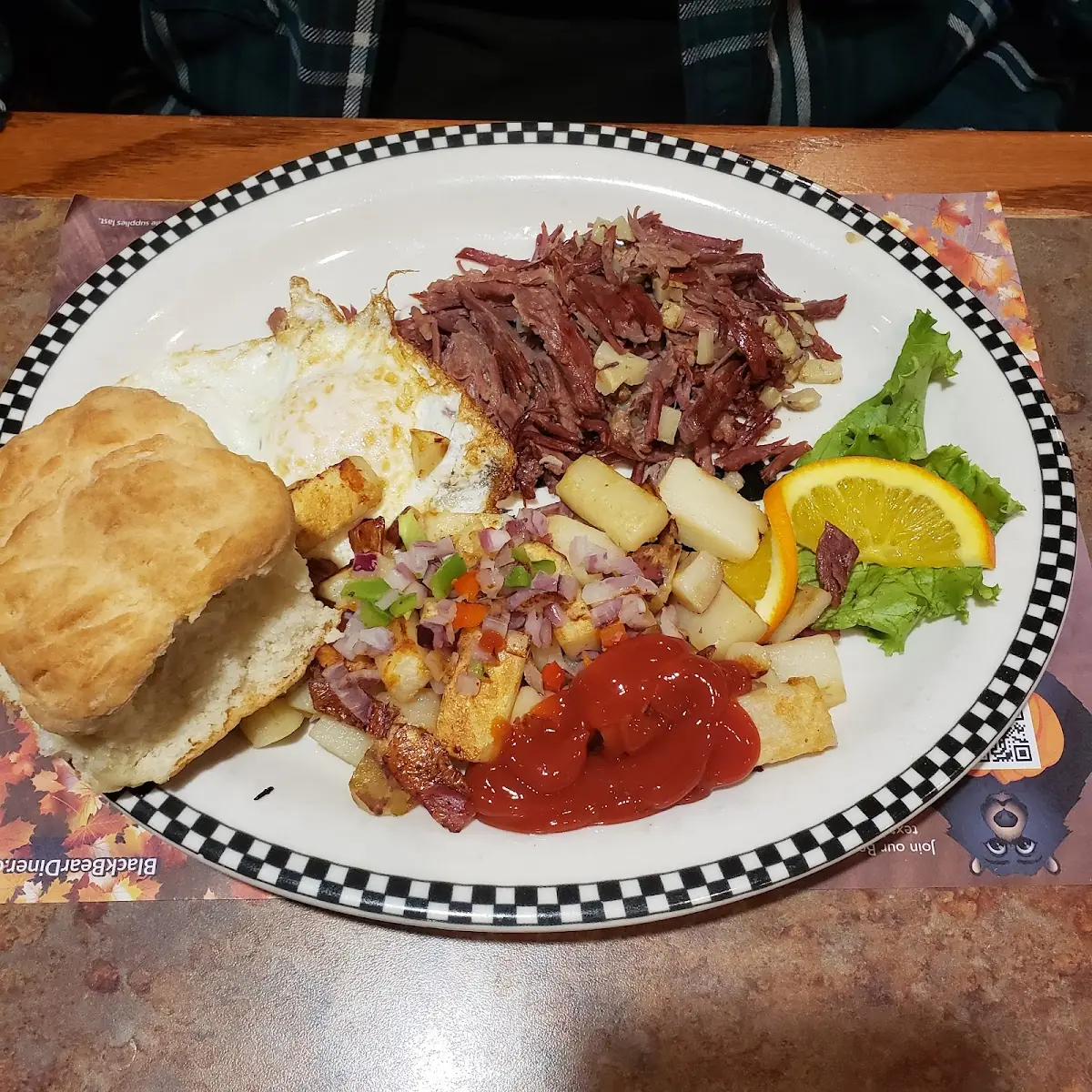 Smoked Beef Brisket & Eggs