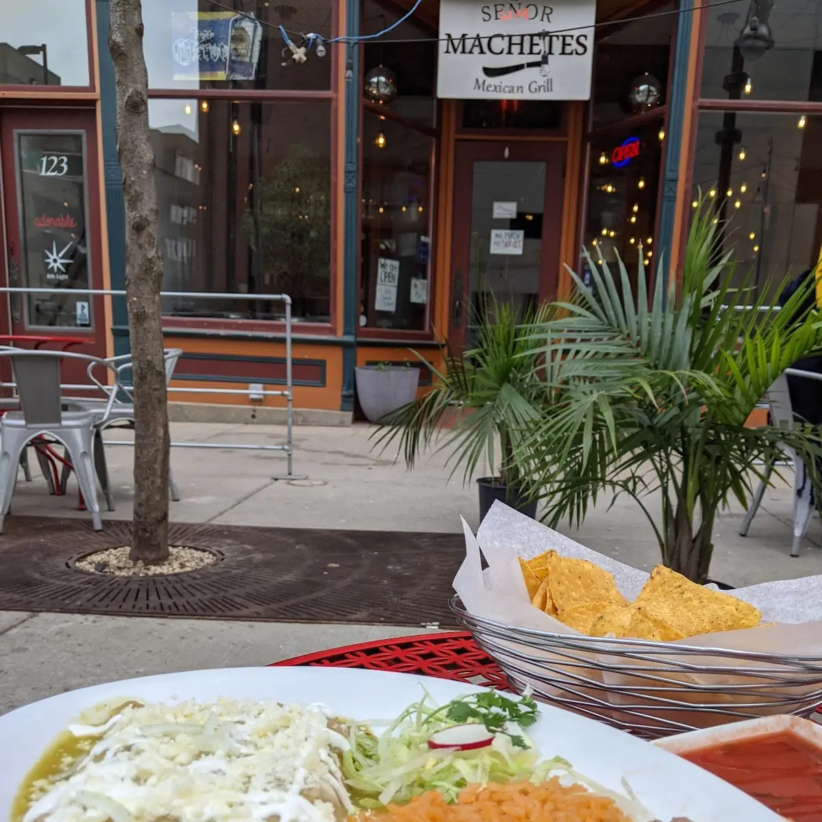 Enchiladas Verdes with Chicken