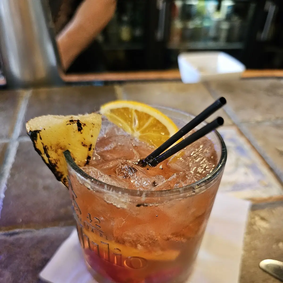 Grilled Pineapple Old Fashioned