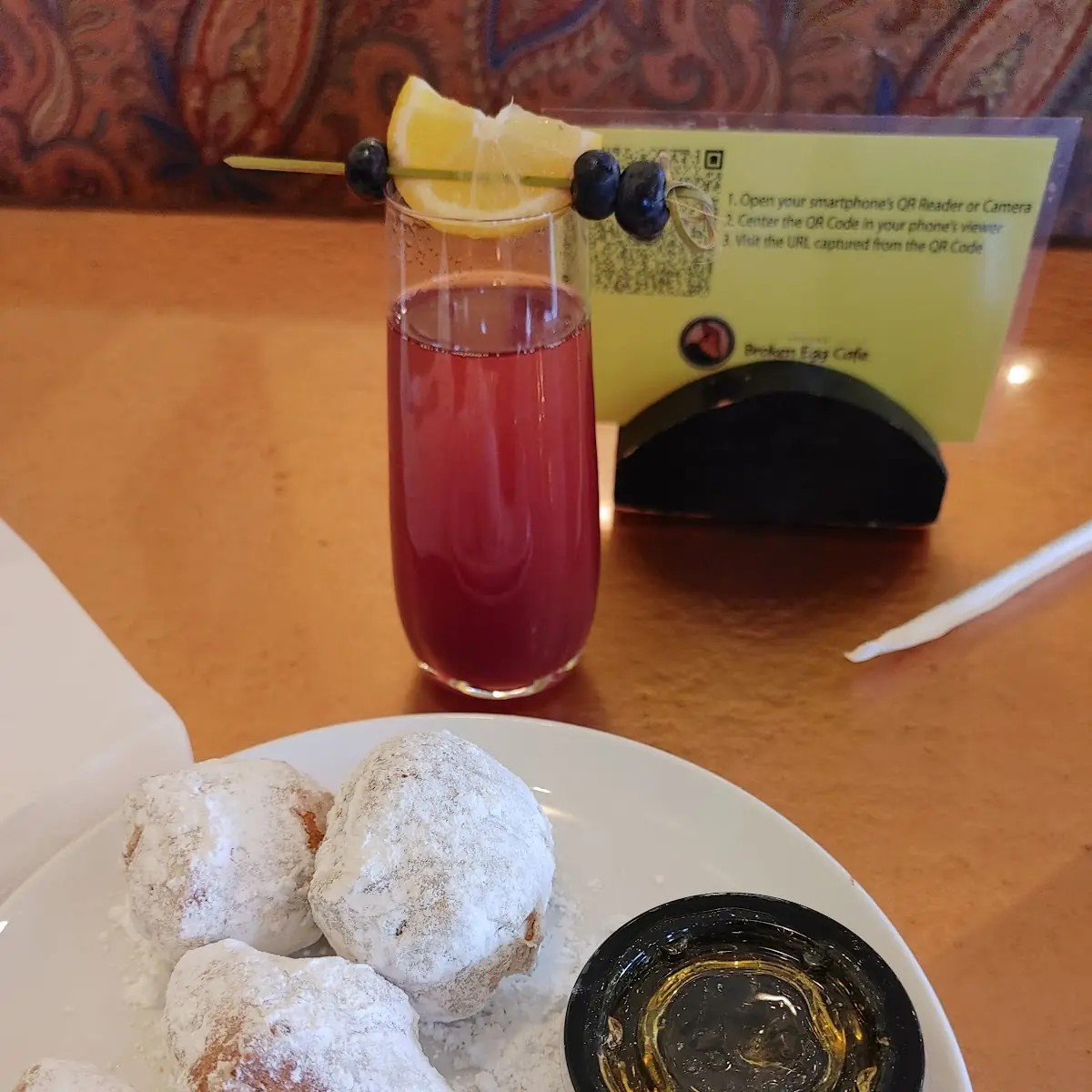 Lemon Blueberry Mimosa