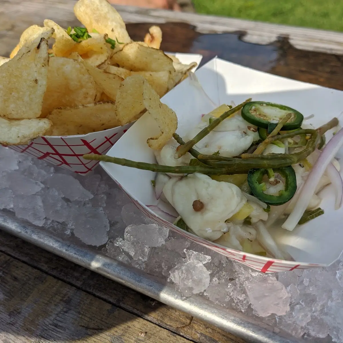 Spicy Baja Ceviche