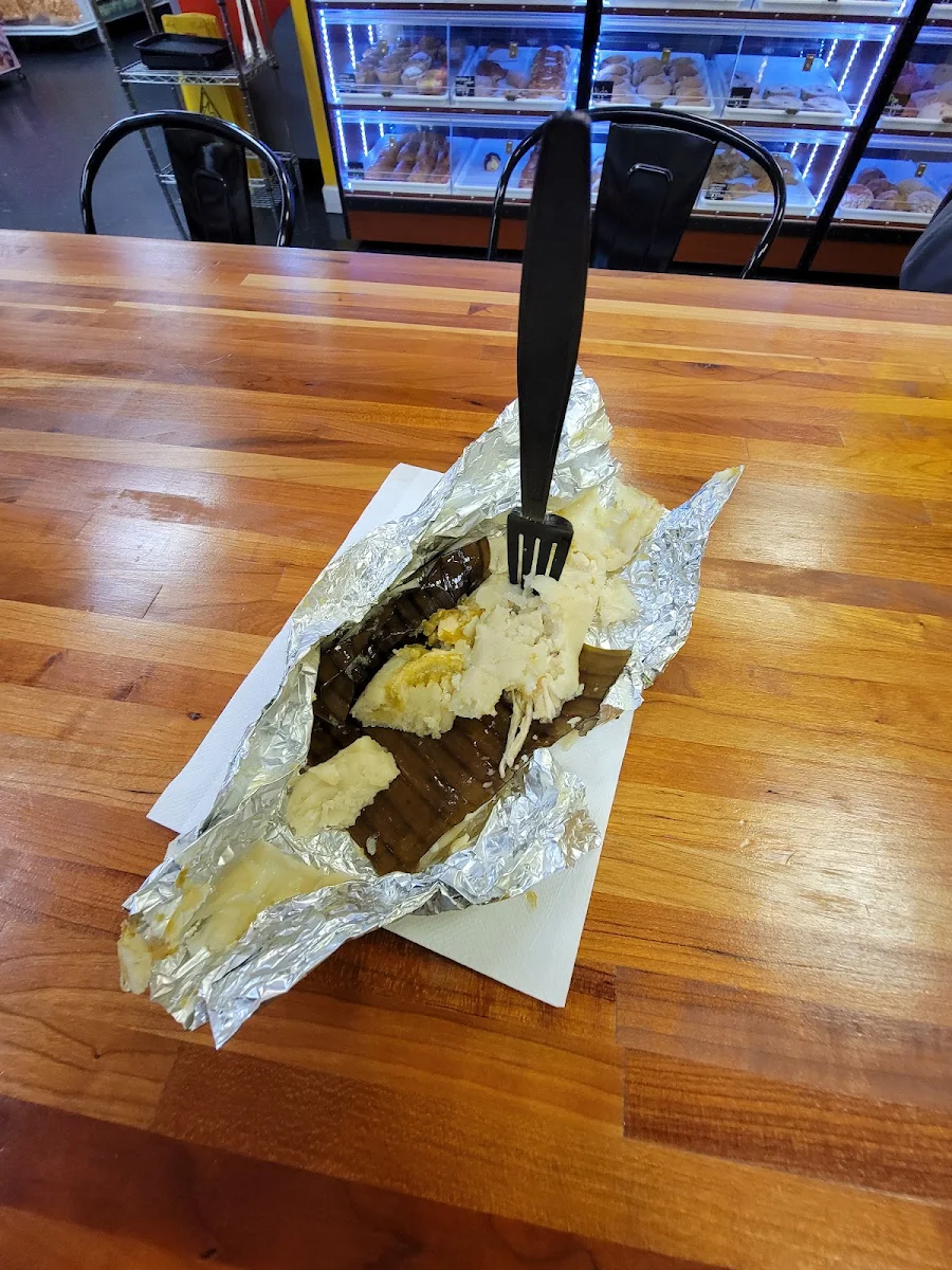 Tamal de Pollo En Salsa Verde Muy Rico