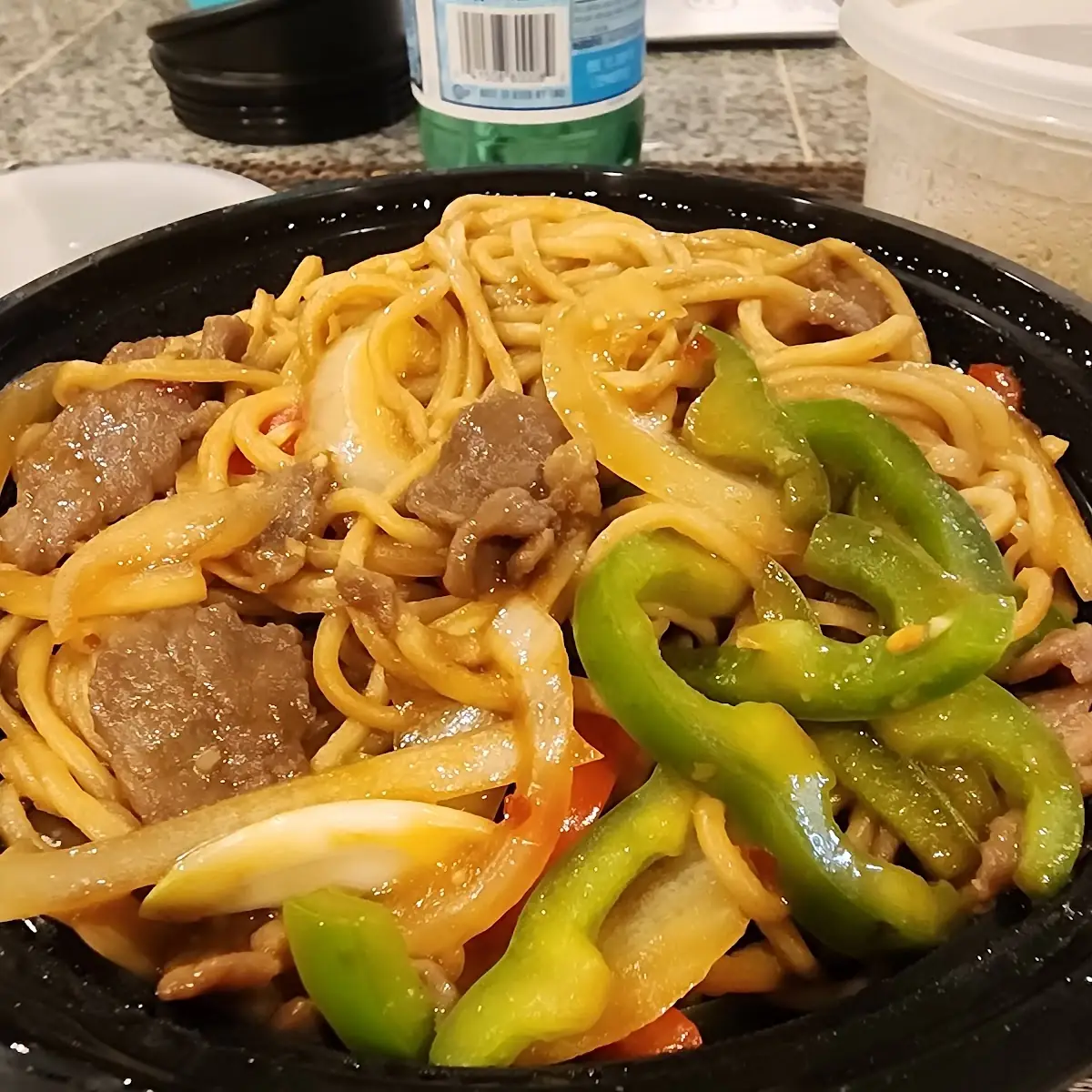 Mongolian Beef Chow Mein