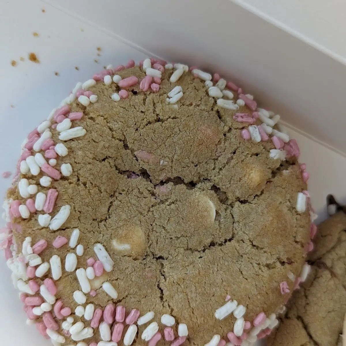 Cake Batter Blondie Cookie