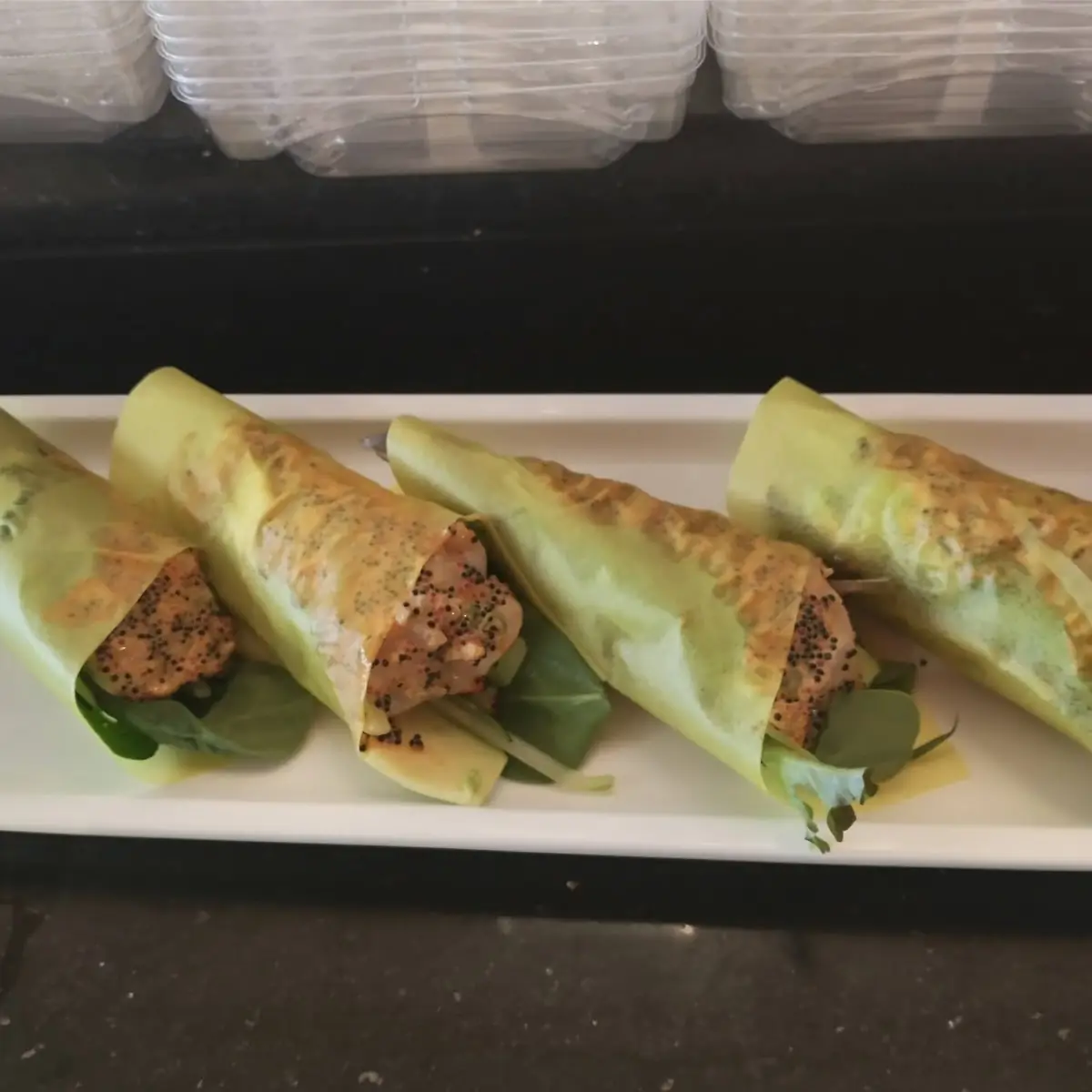 Spicy Scallop Hand Roll