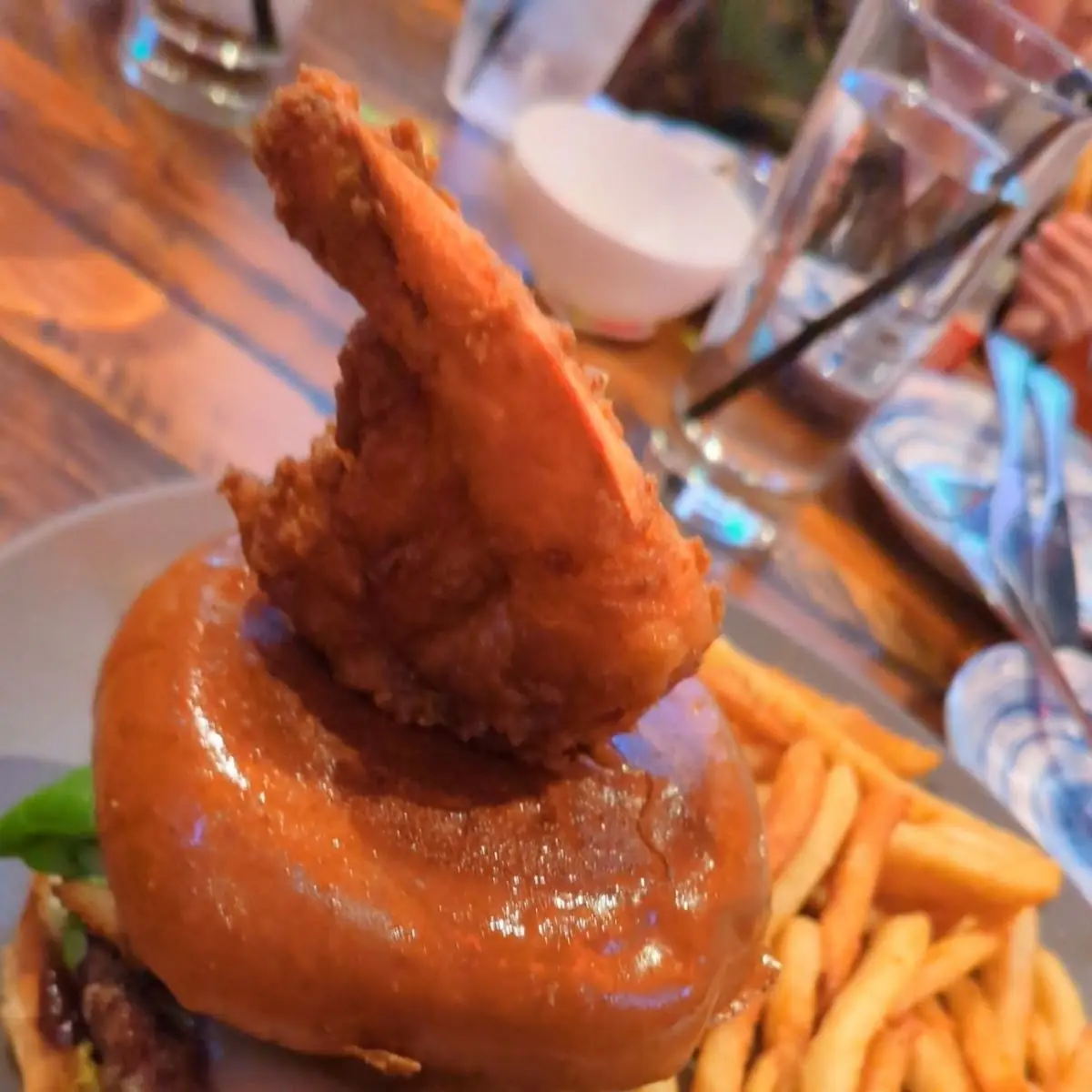 Tiki Rock's Monster Burger