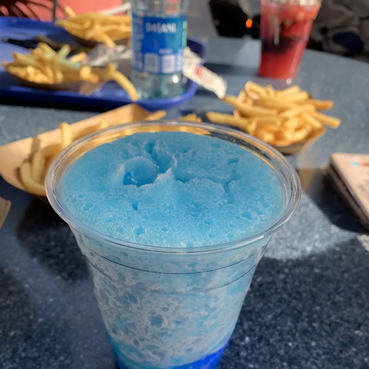 Blue Raspberry Slush with Glow Cube