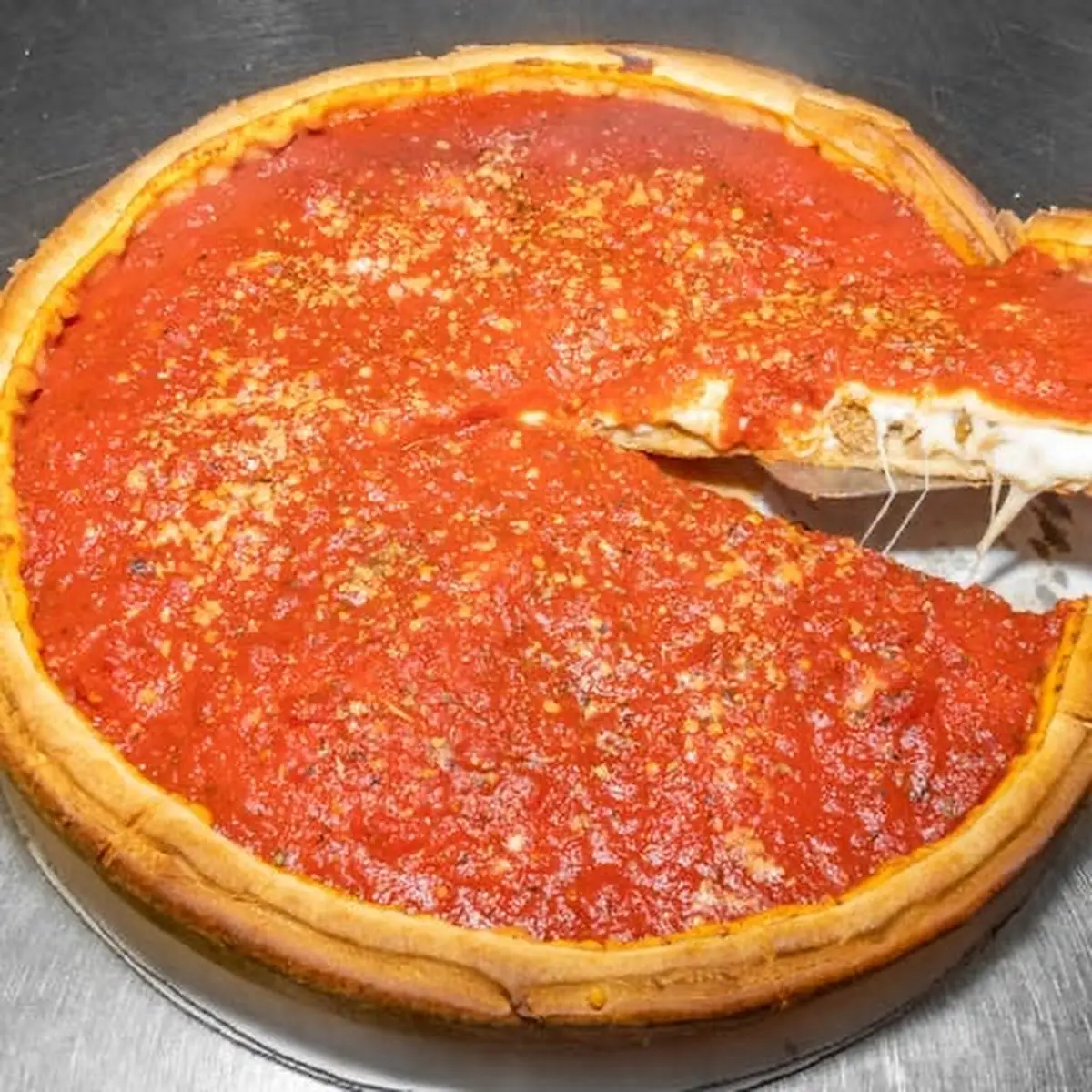 Deep Dish Cheese Pizza