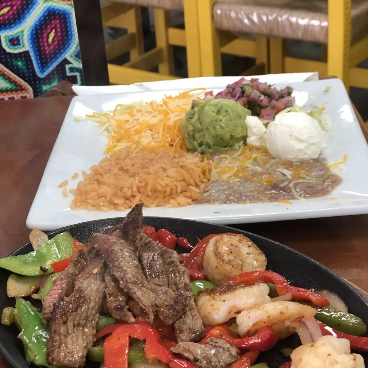 Trio Fajitas