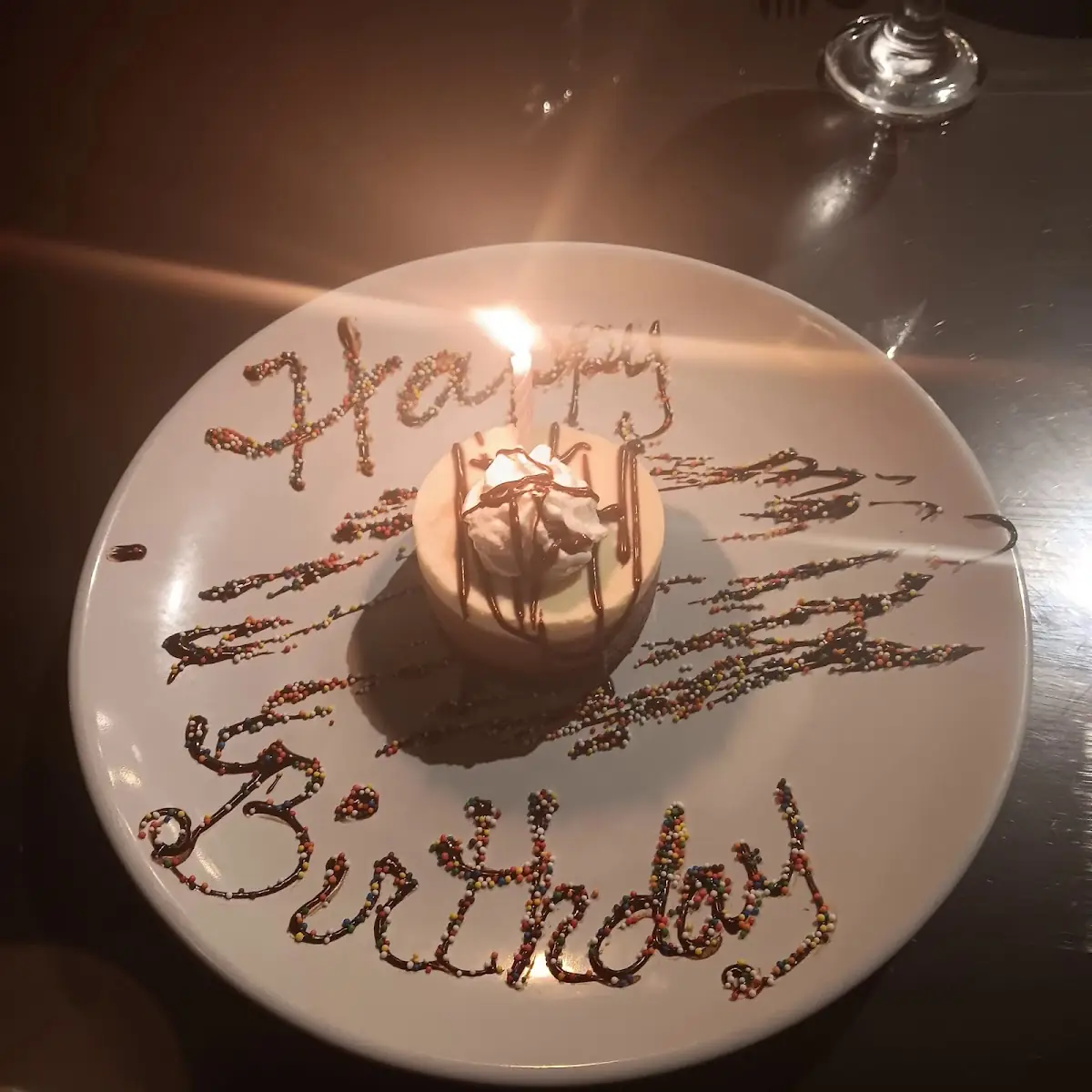Happy Birthday Cheesecake