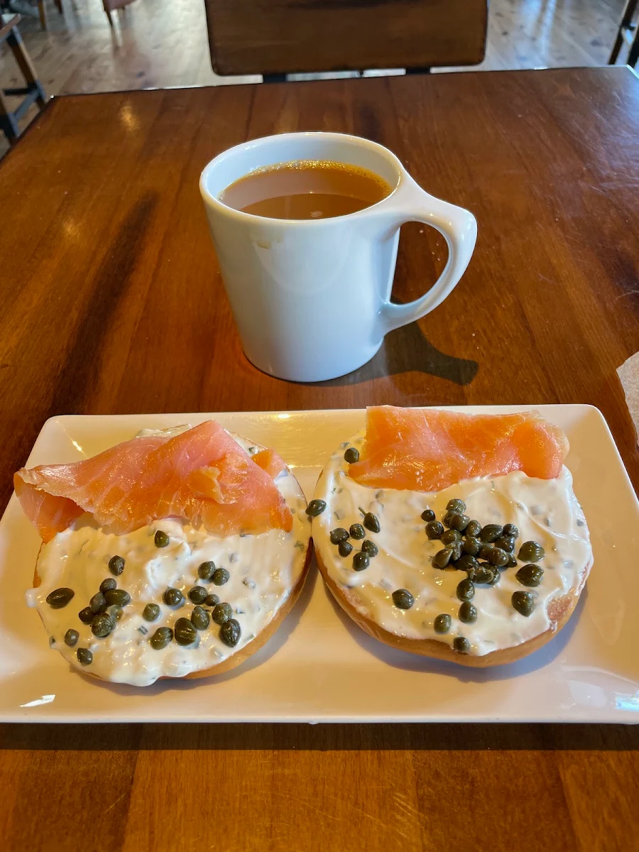 Smoked Salmon Bagel