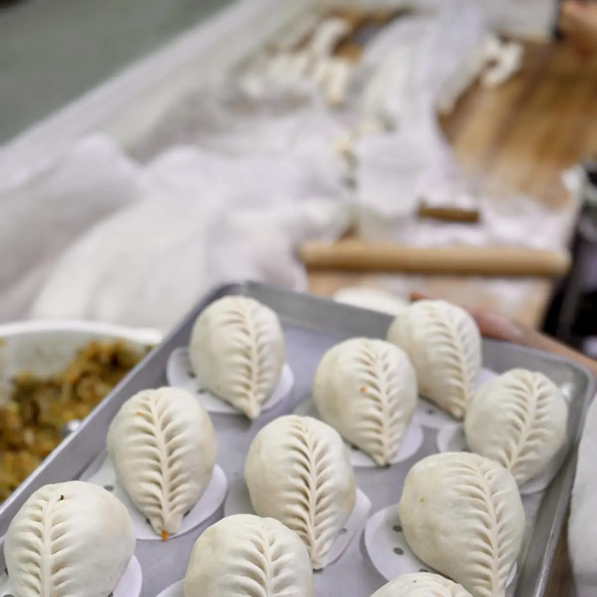 Vegetable Bao Buns
