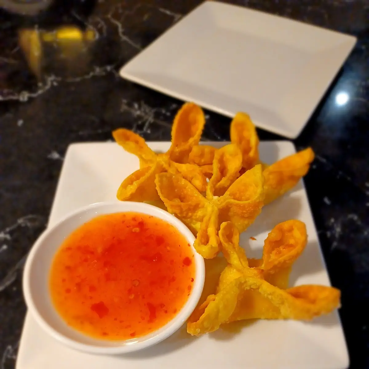 Crab Rangoon 4 with Sweet Chili Sauce